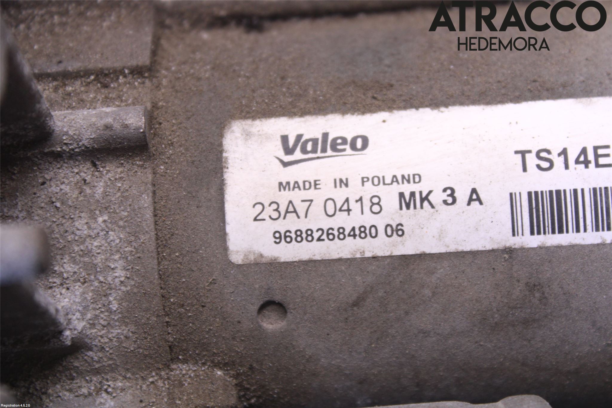 Citroen BERLINGO 08-18 Startmotor Diesel