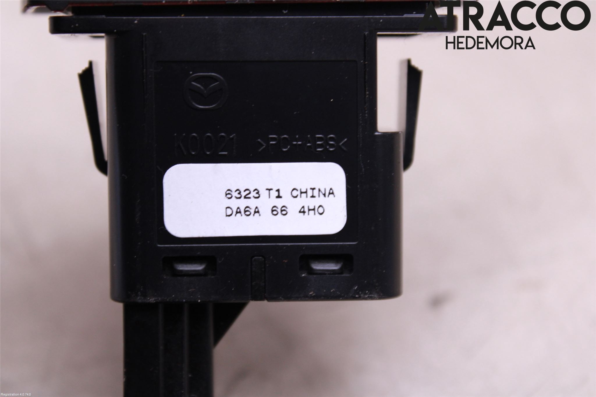 Mazda CX-3 Strömställare Varnings