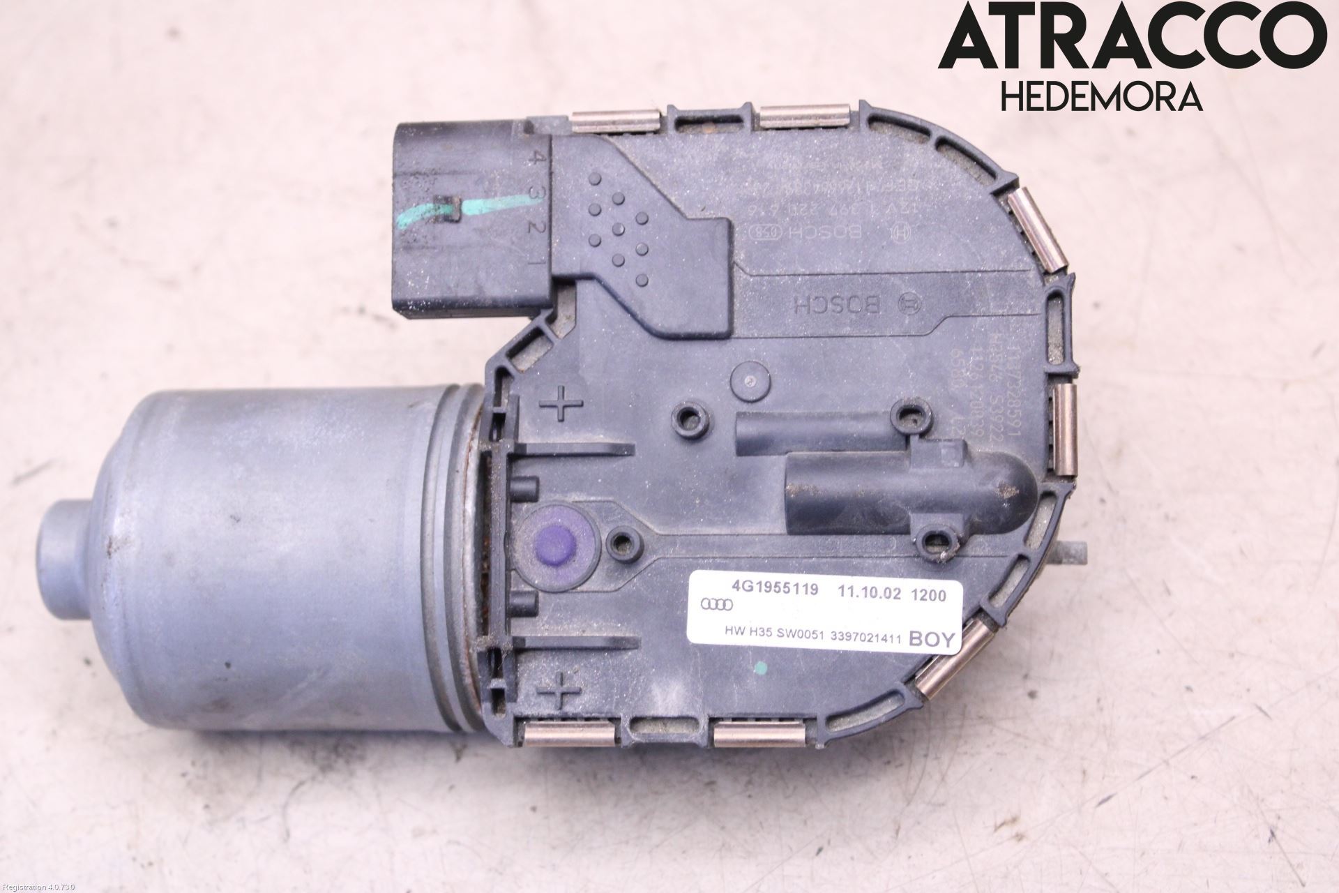 Volkswagen VW GOLF / E-GOLF VII 13-20 Torkarmotor Vindruta