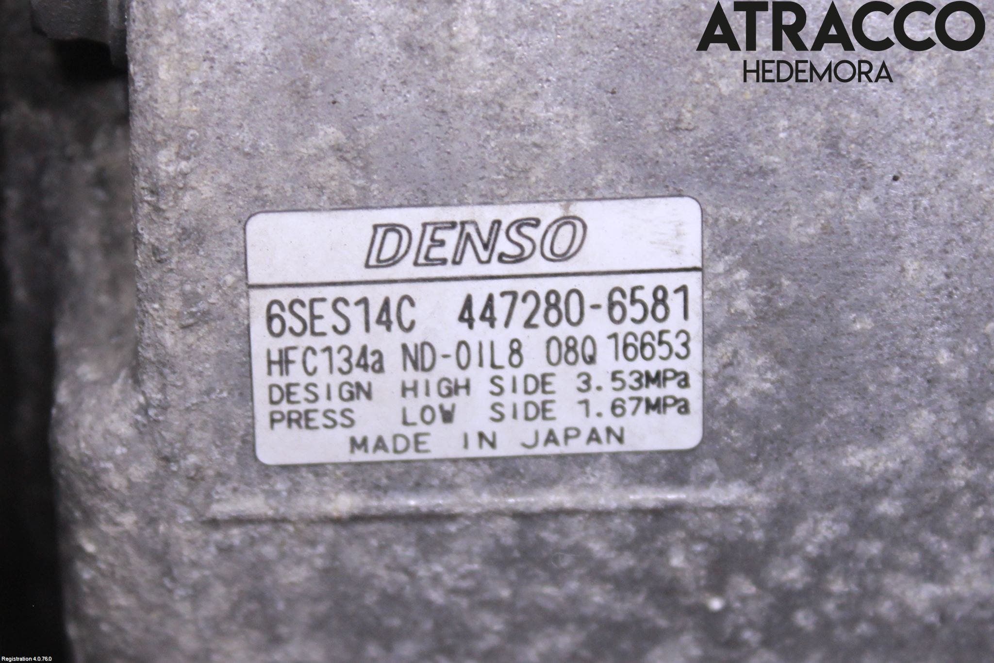 Toyota AURIS 13-19 Ac Kompressor