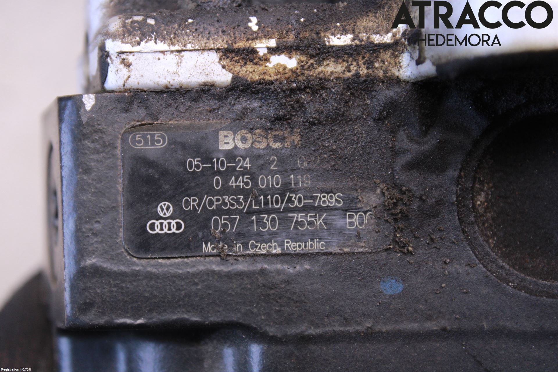 Audi A8/S8 4E  02-09 Bränslepump Mek