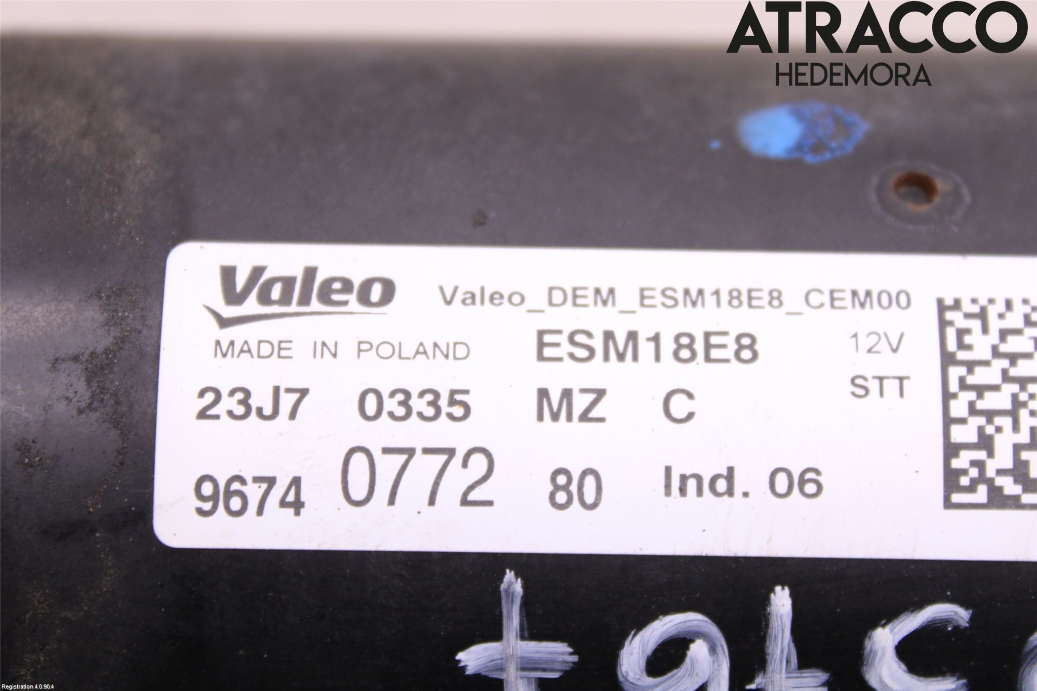 Peugeot 2008 13-20 Startmotor