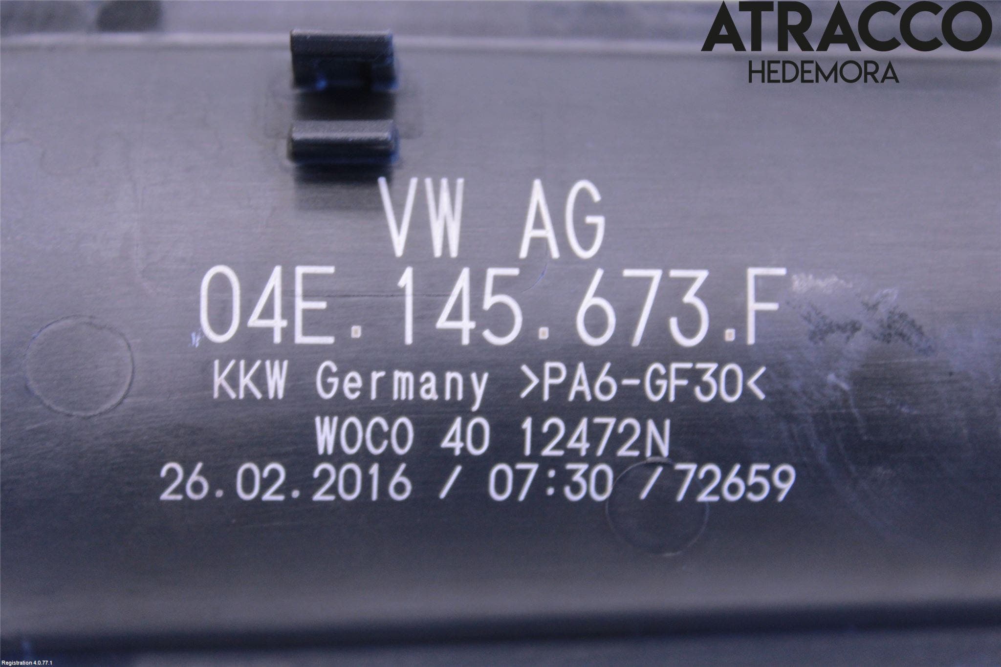 Volkswagen VW SHARAN 11- Laddluft-Intercoolerrör