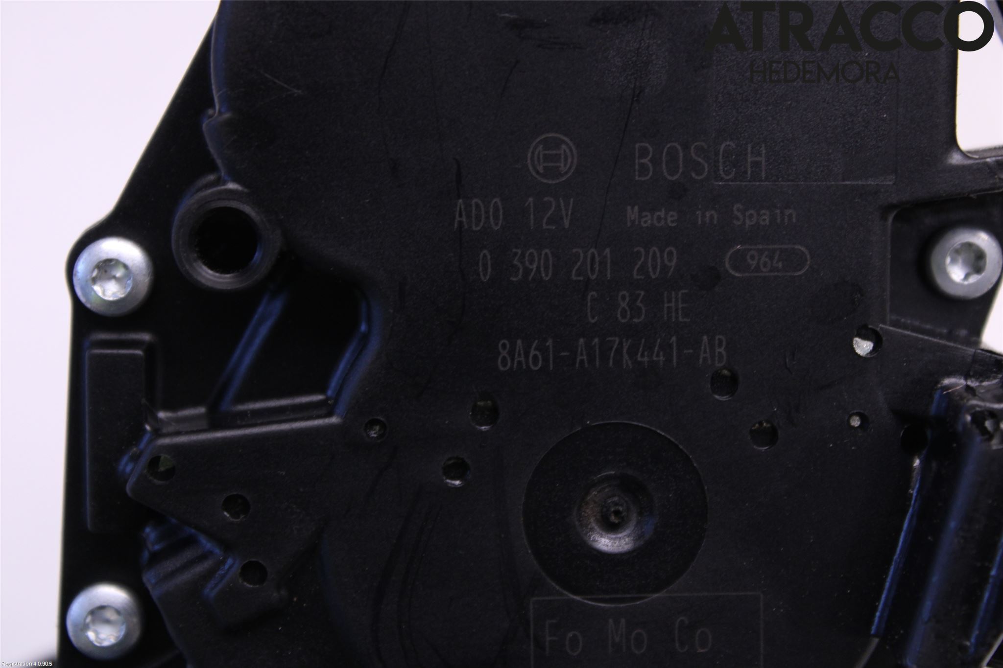 Ford FIESTA 09-12 Torkarmotor Baklucka