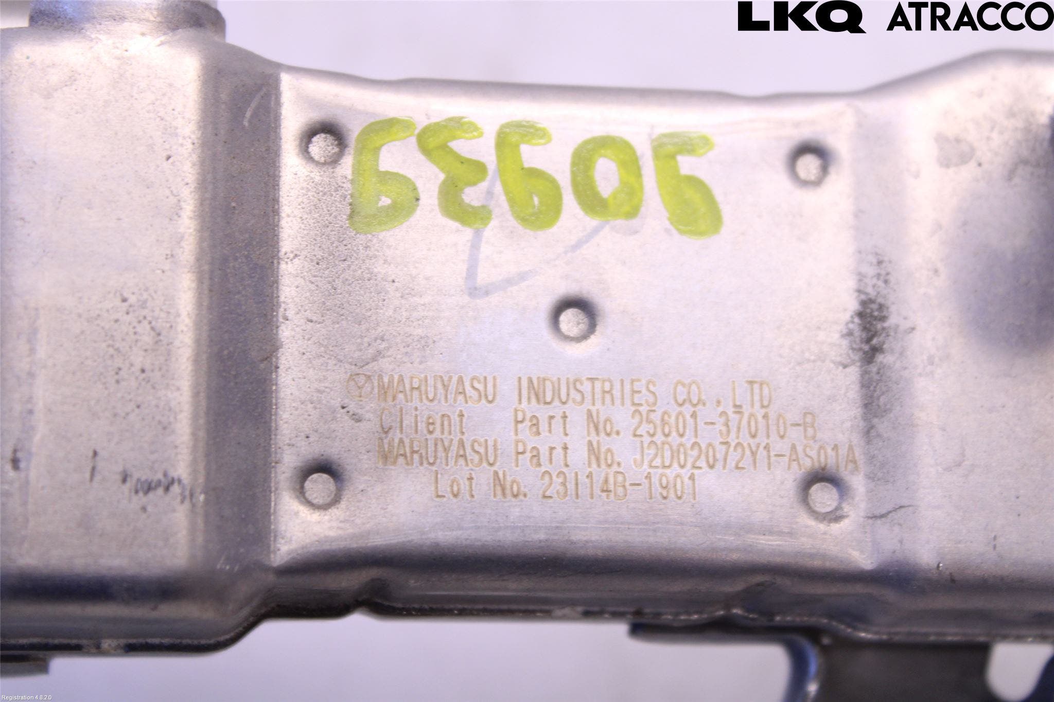 Toyota AURIS 13-19 Avgaskylare