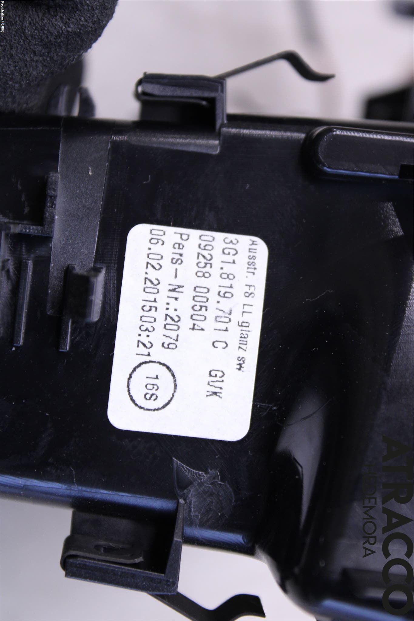 Volkswagen VW PASSAT 15-19 Defrosterkanal-Munstycke