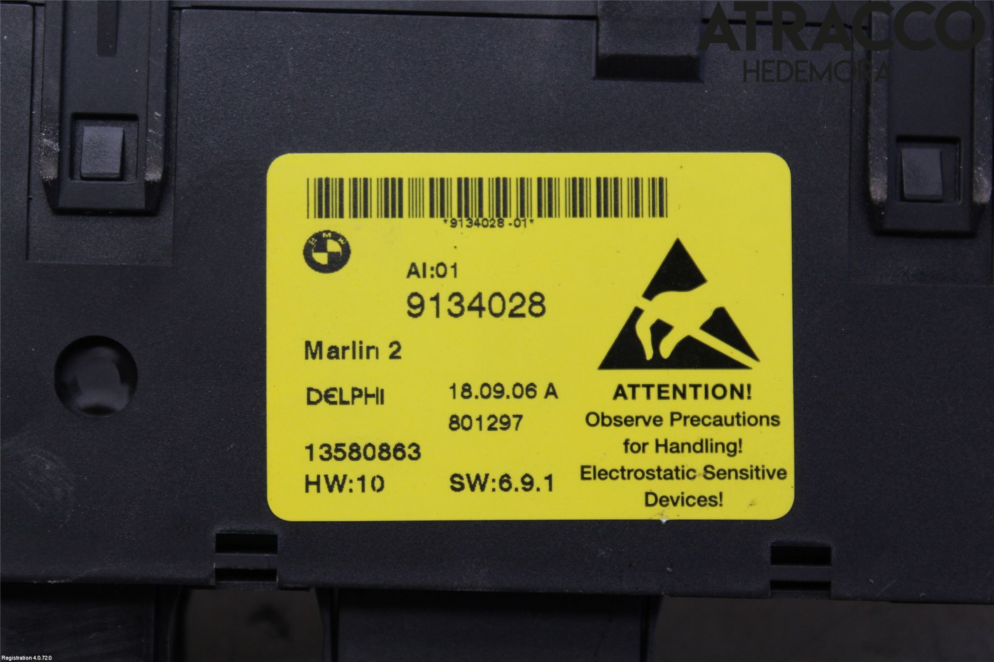 BMW 5 E60/61 Sed/Tou 02-10 Strömställare Multifunktion