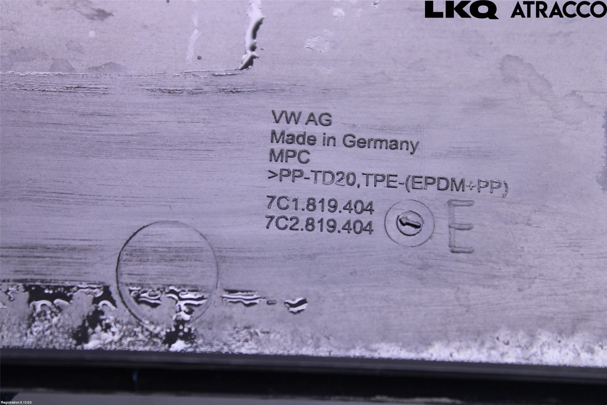 Volkswagen VW CRAFTER II / E-CRAFTER 17- Torpedplåt-Torpedplast