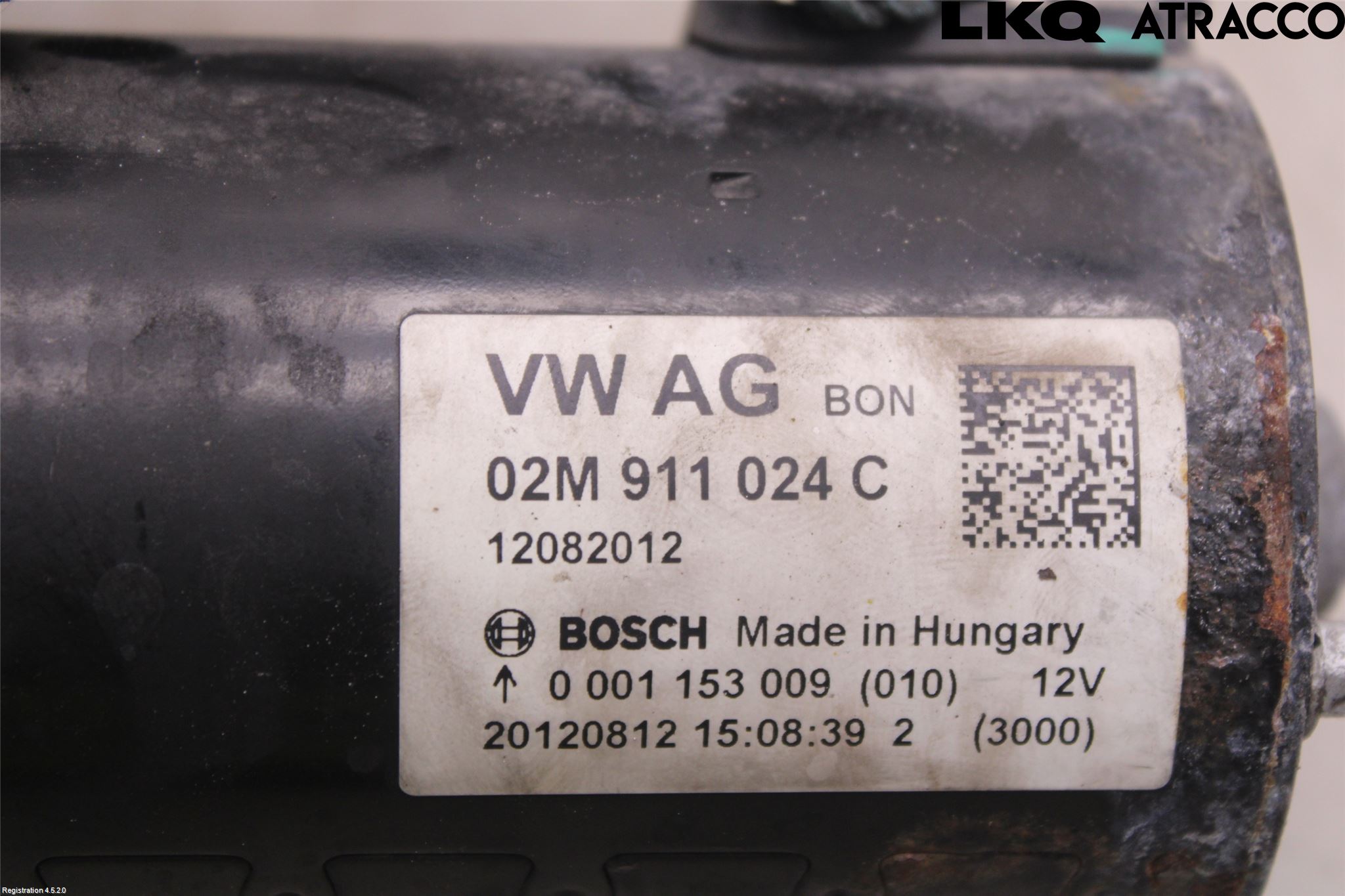 Volkswagen VW PASSAT 11-14 Startmotor Diesel