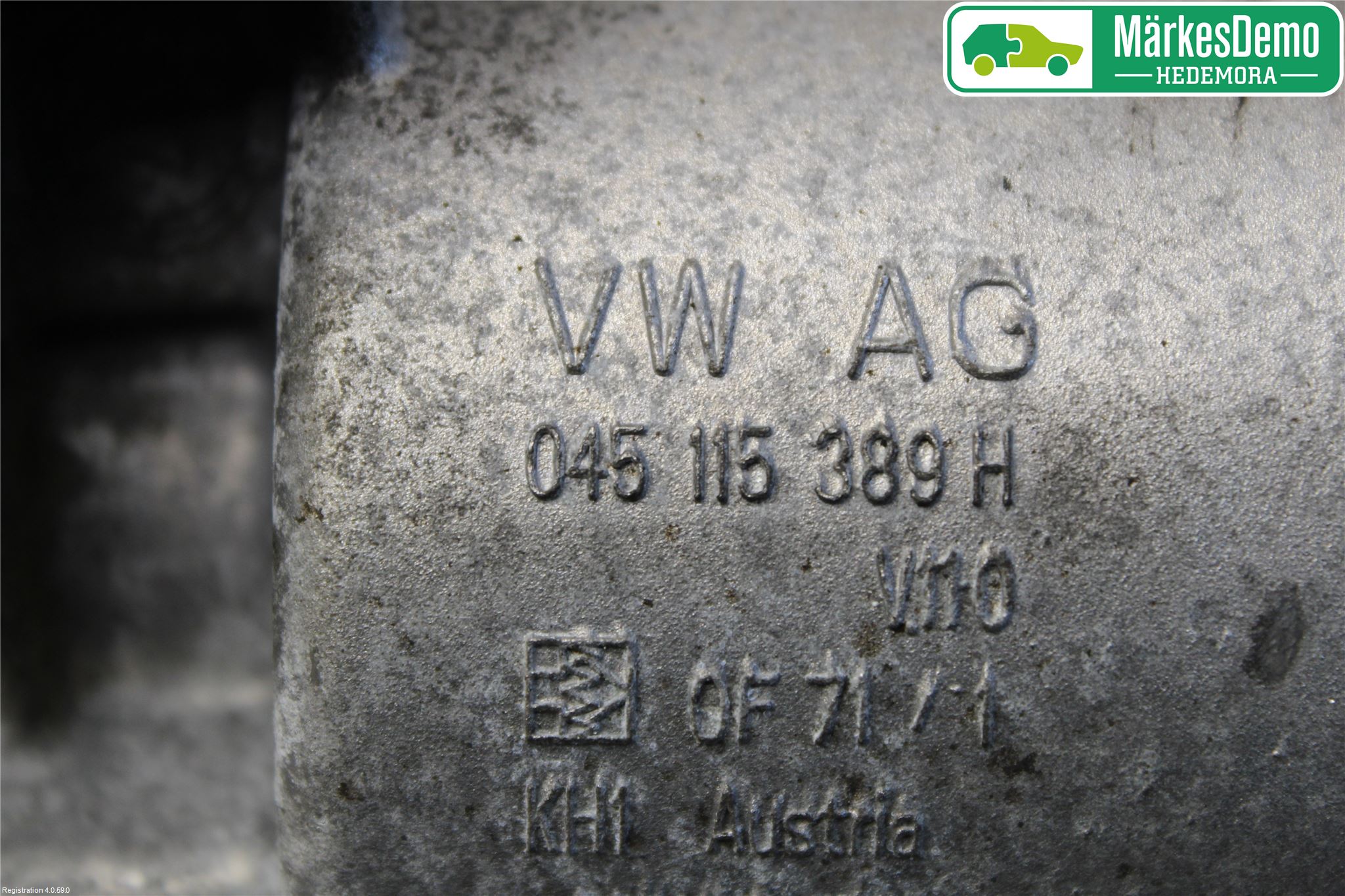 Audi A4/S4 08-11 Oljefilterhållare