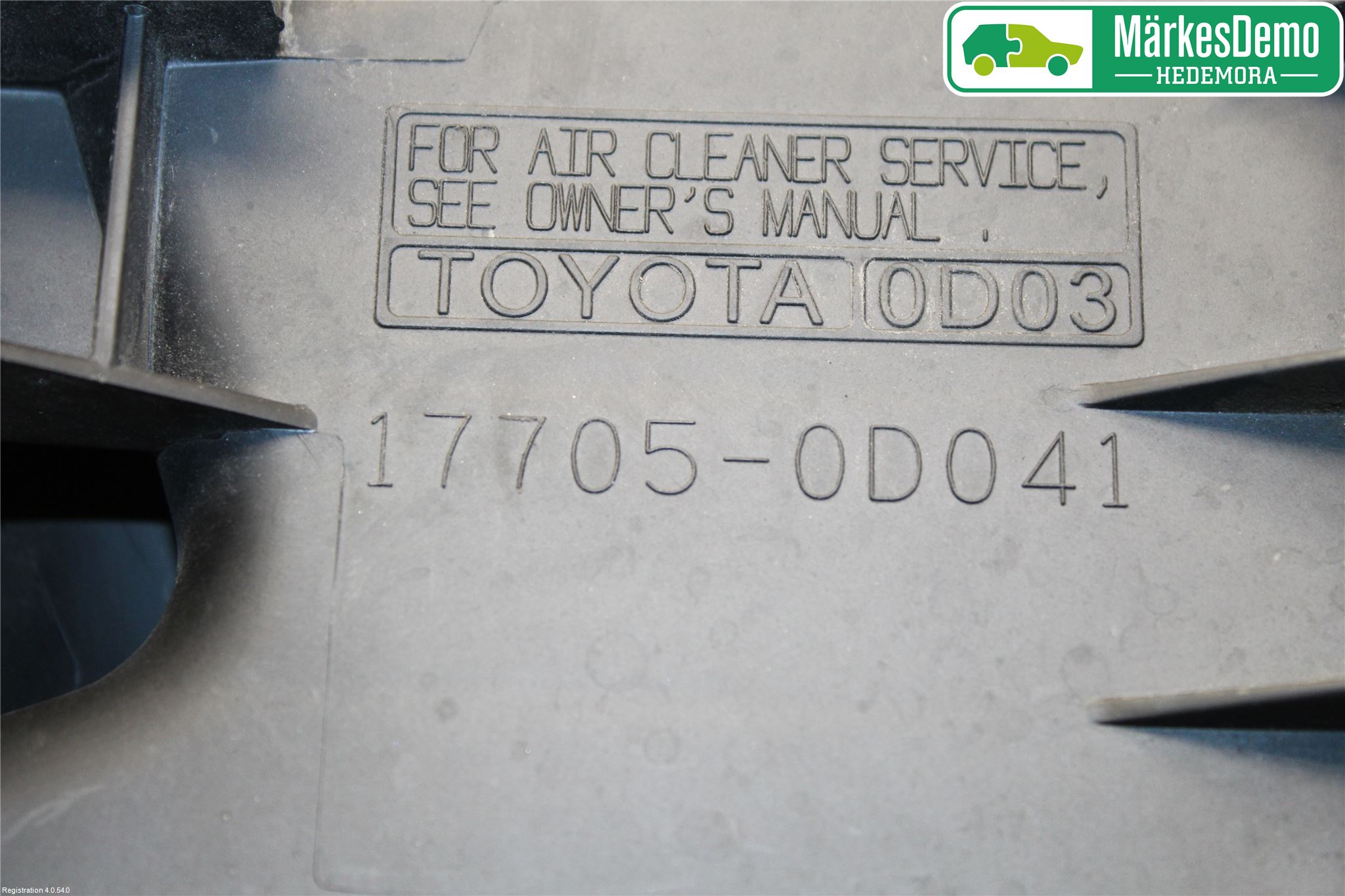 Toyota AVENSIS 03-06 Luftrenare