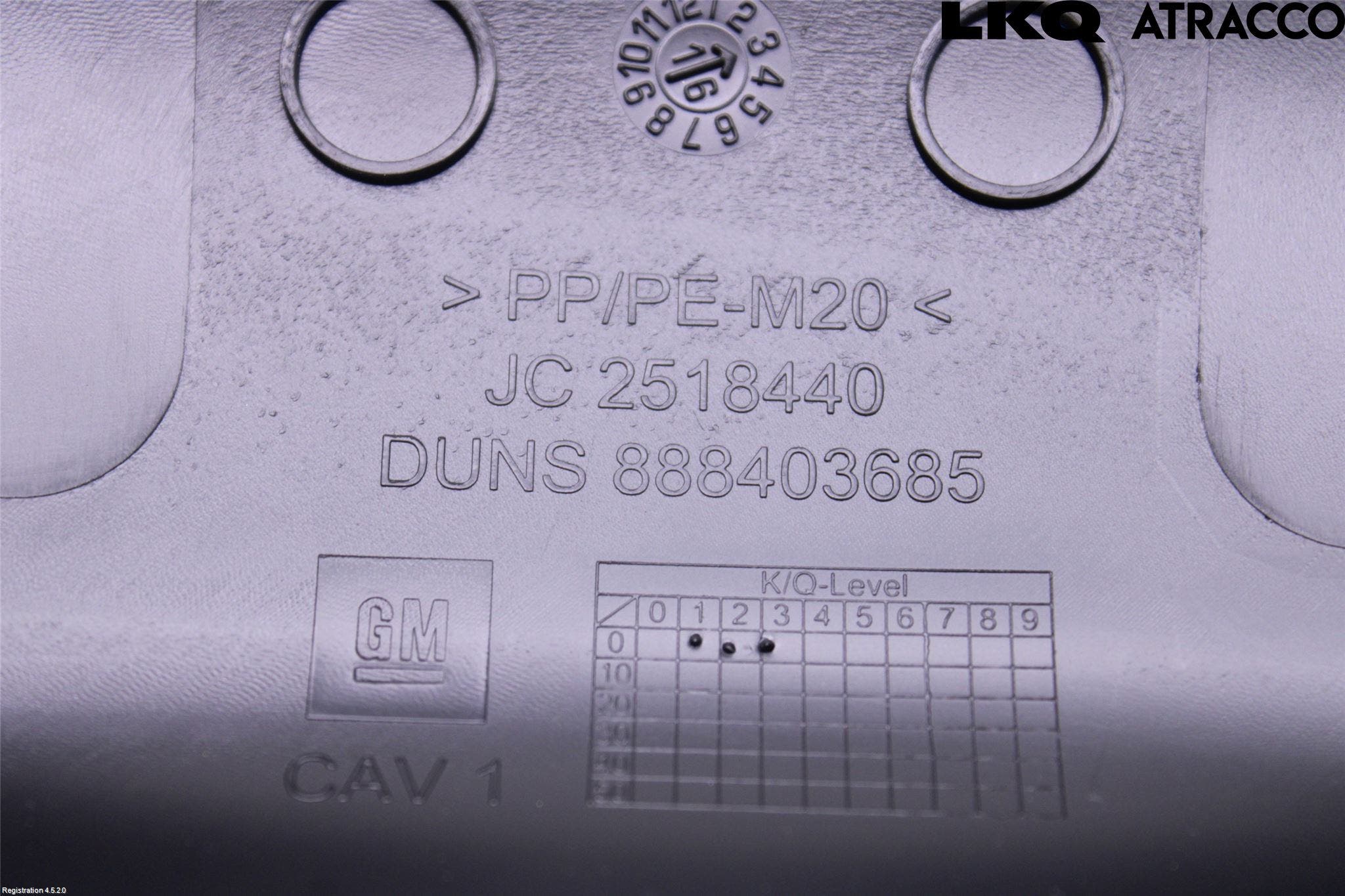 Opel ASTRA K 16-22 Rattkåpa-Kåpor