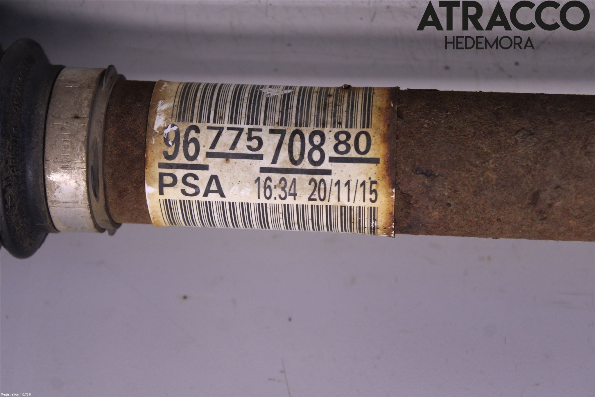 Citroen C4 GRAND PICASSO 14-18 Drivaxel Fram Höger