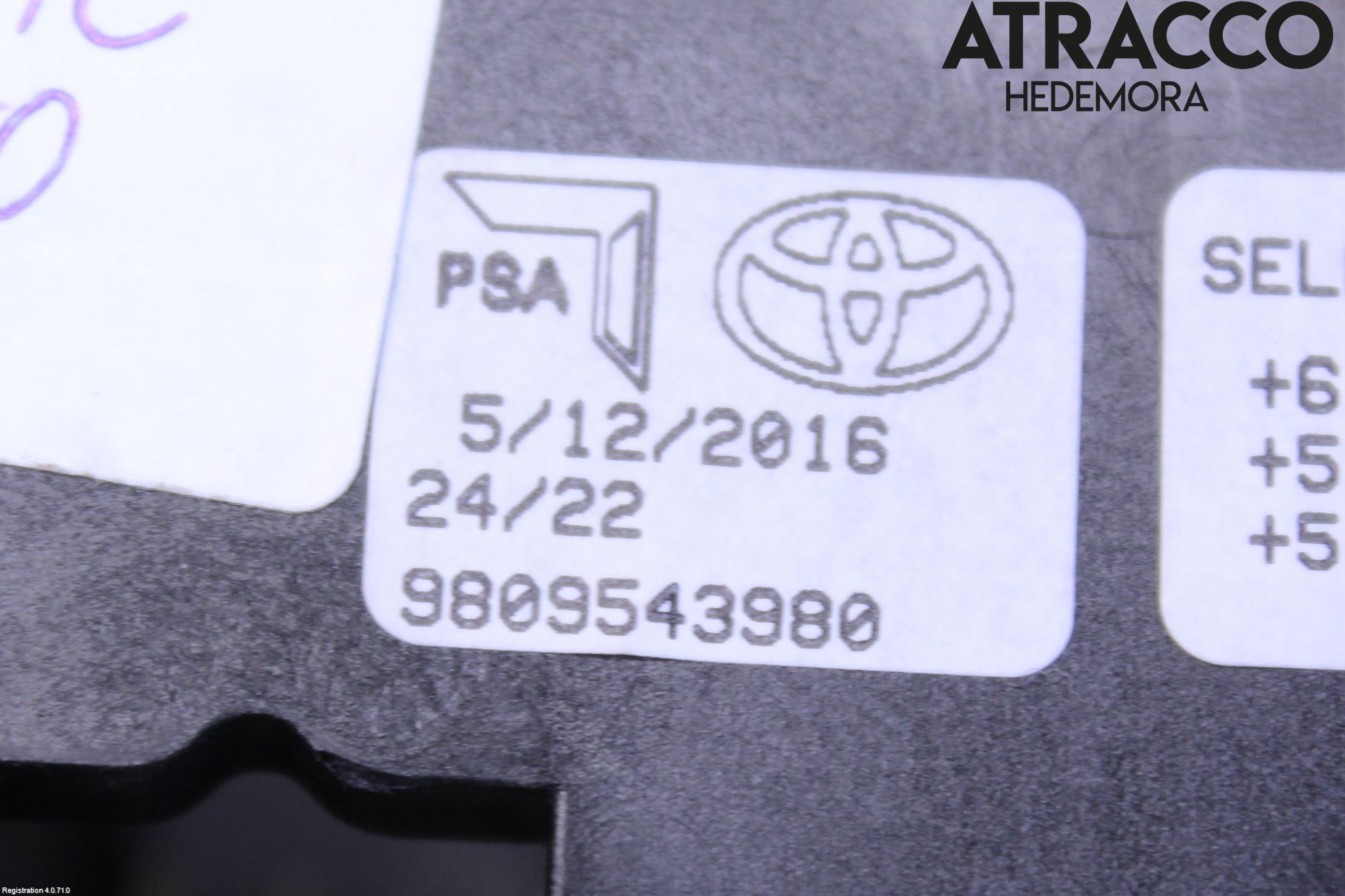 Peugeot EXPERT/E-EXPERT 17- Växelspak