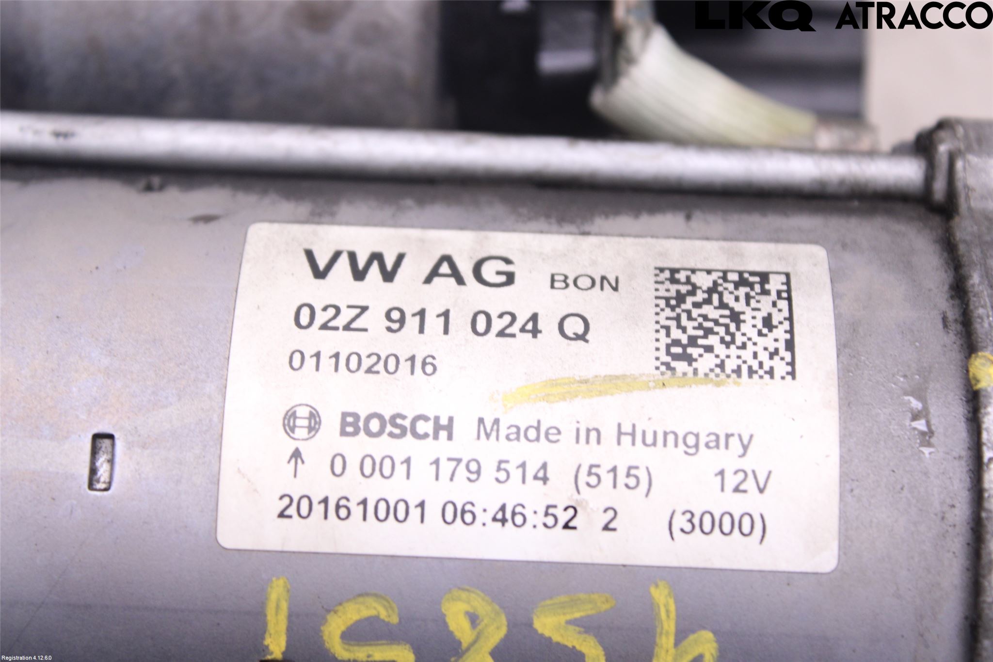 Volkswagen VW GOLF / E-GOLF VII 13-20 Startmotor