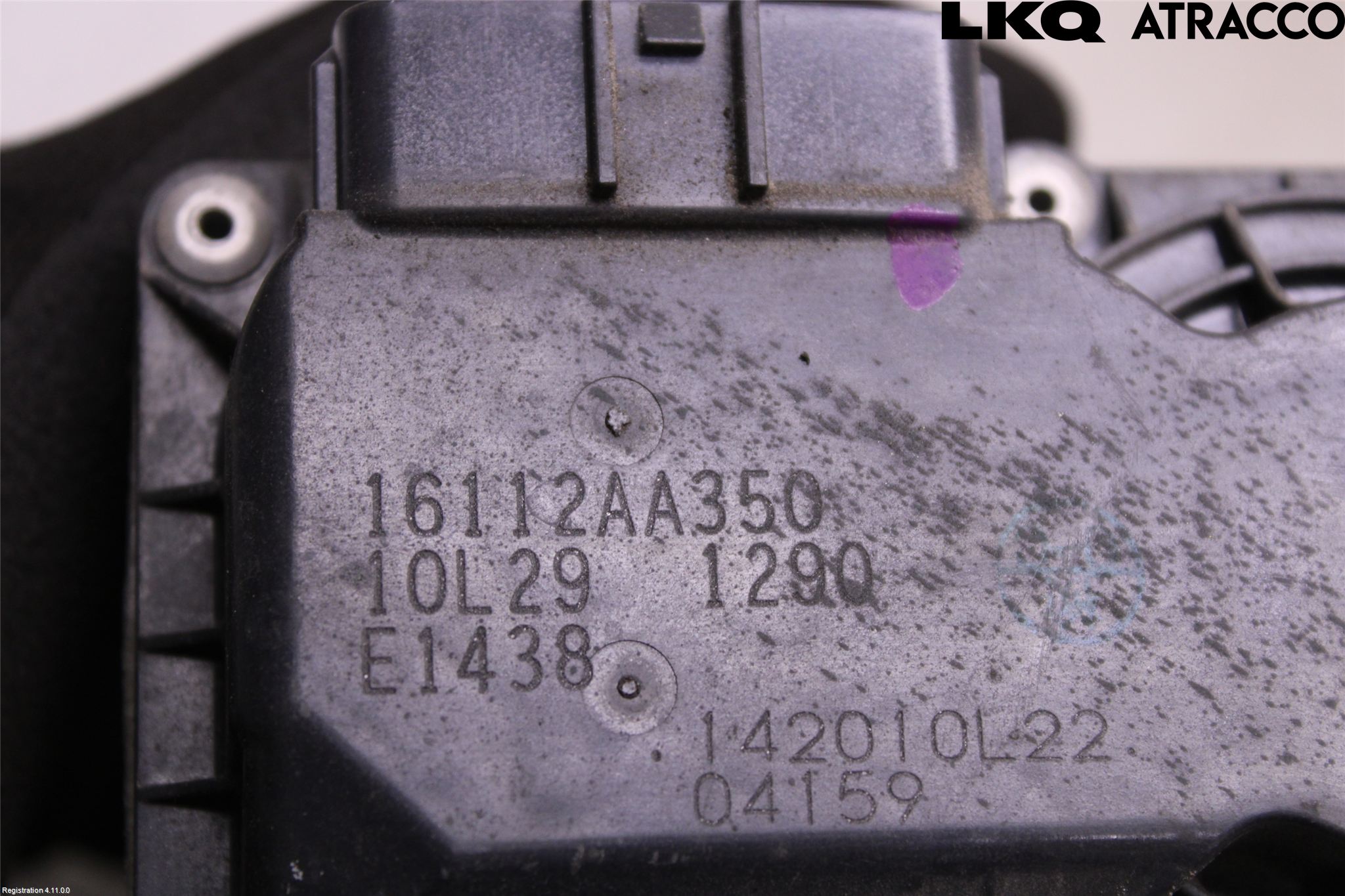 Subaru LEGACY 10-14 Injspjällhus