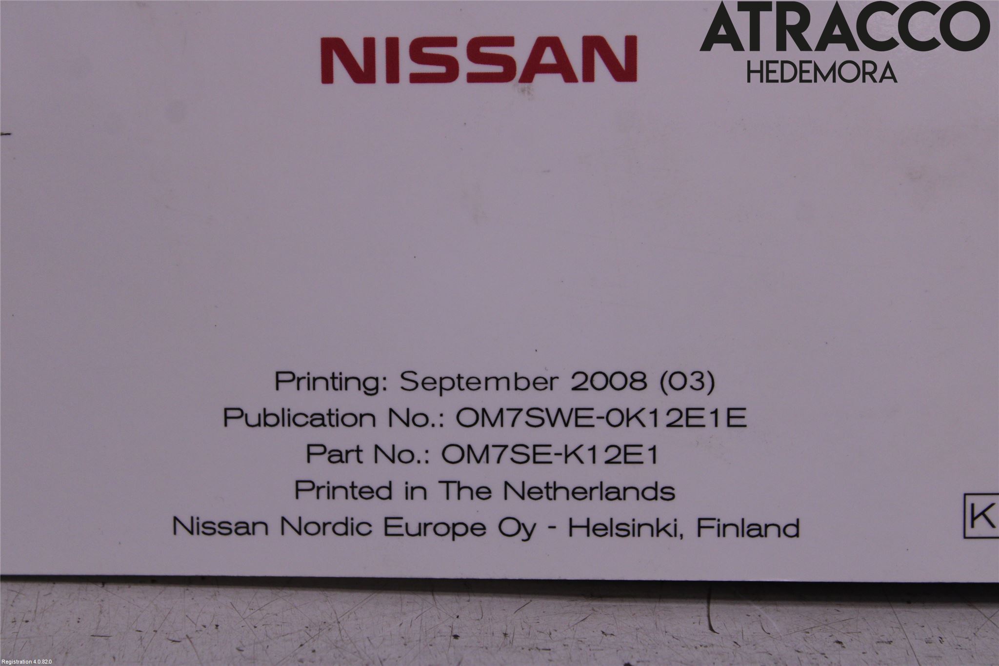 Nissan MICRA 08-10 Instruktionsbok