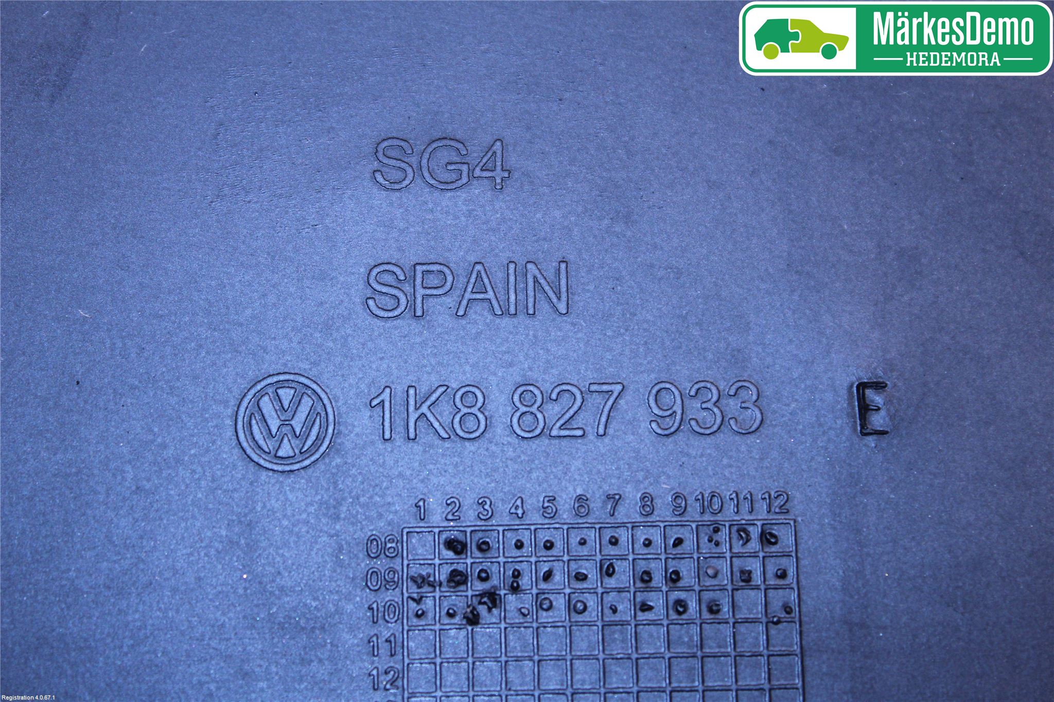 Volkswagen VW SCIROCCO 09-17 Spoiler Baklucka