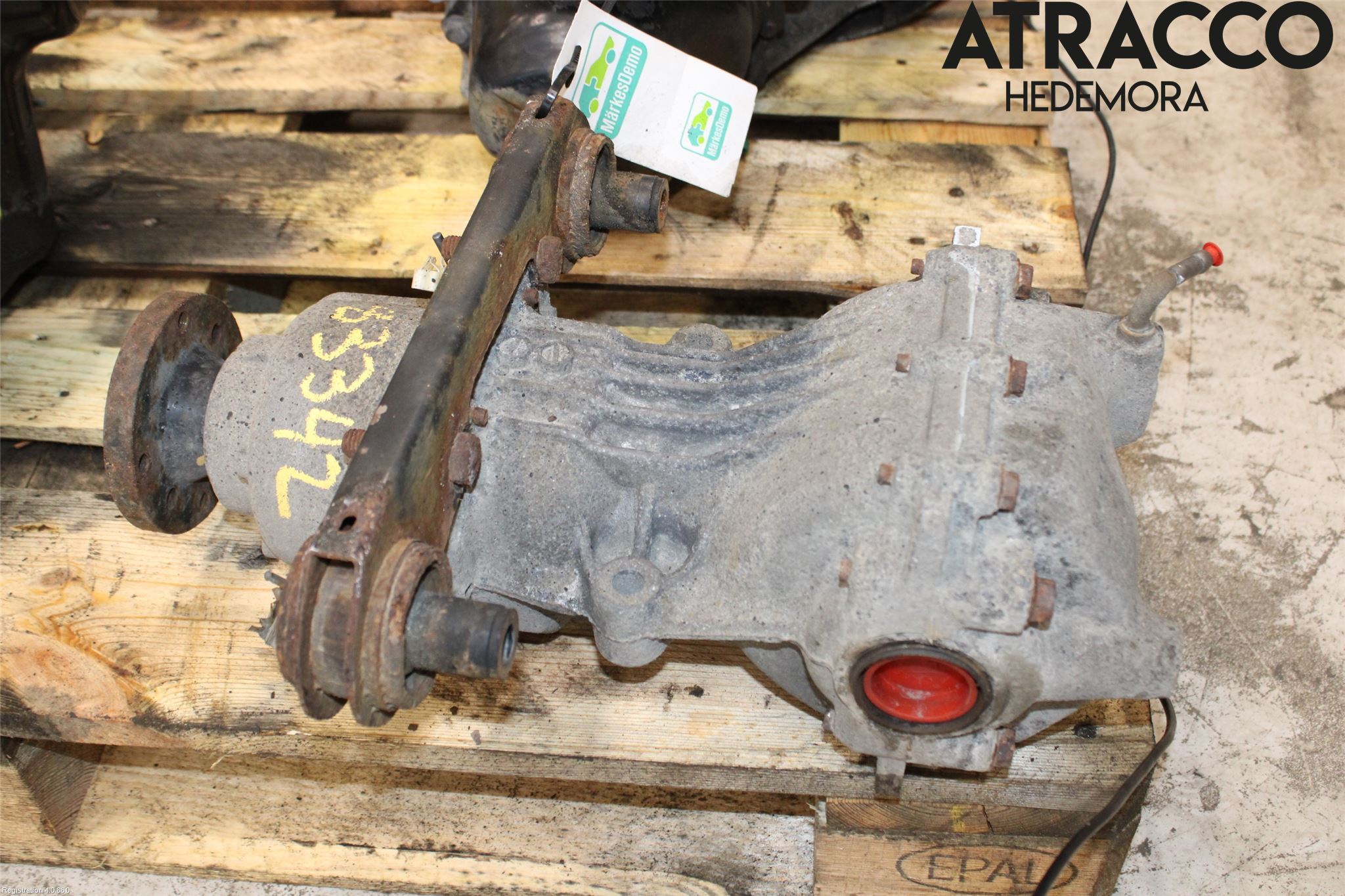 Dacia DUSTER 10-17 Bakväxel-Diff