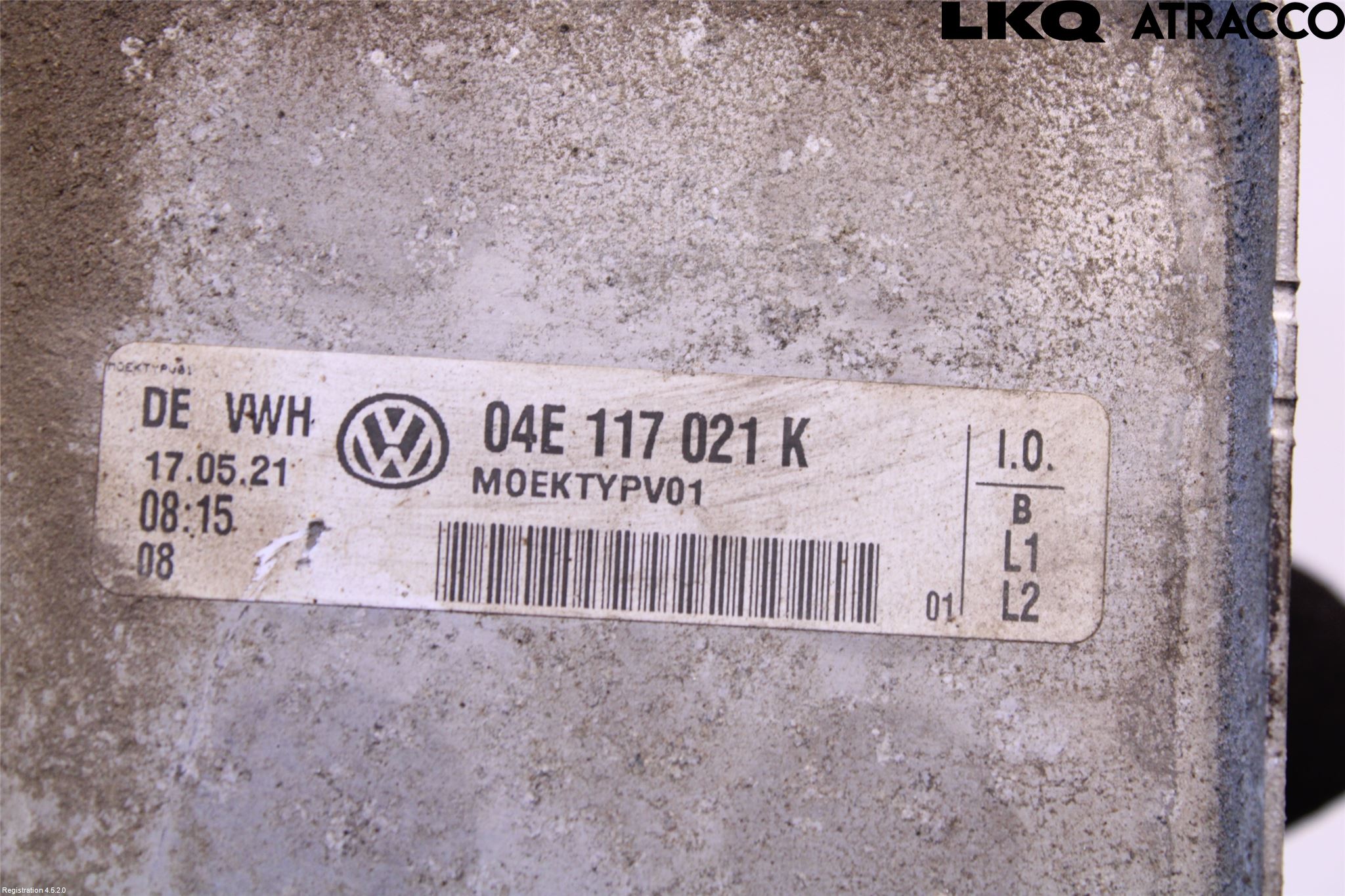 Volkswagen VW PASSAT 15-19 Oljekylare Automat