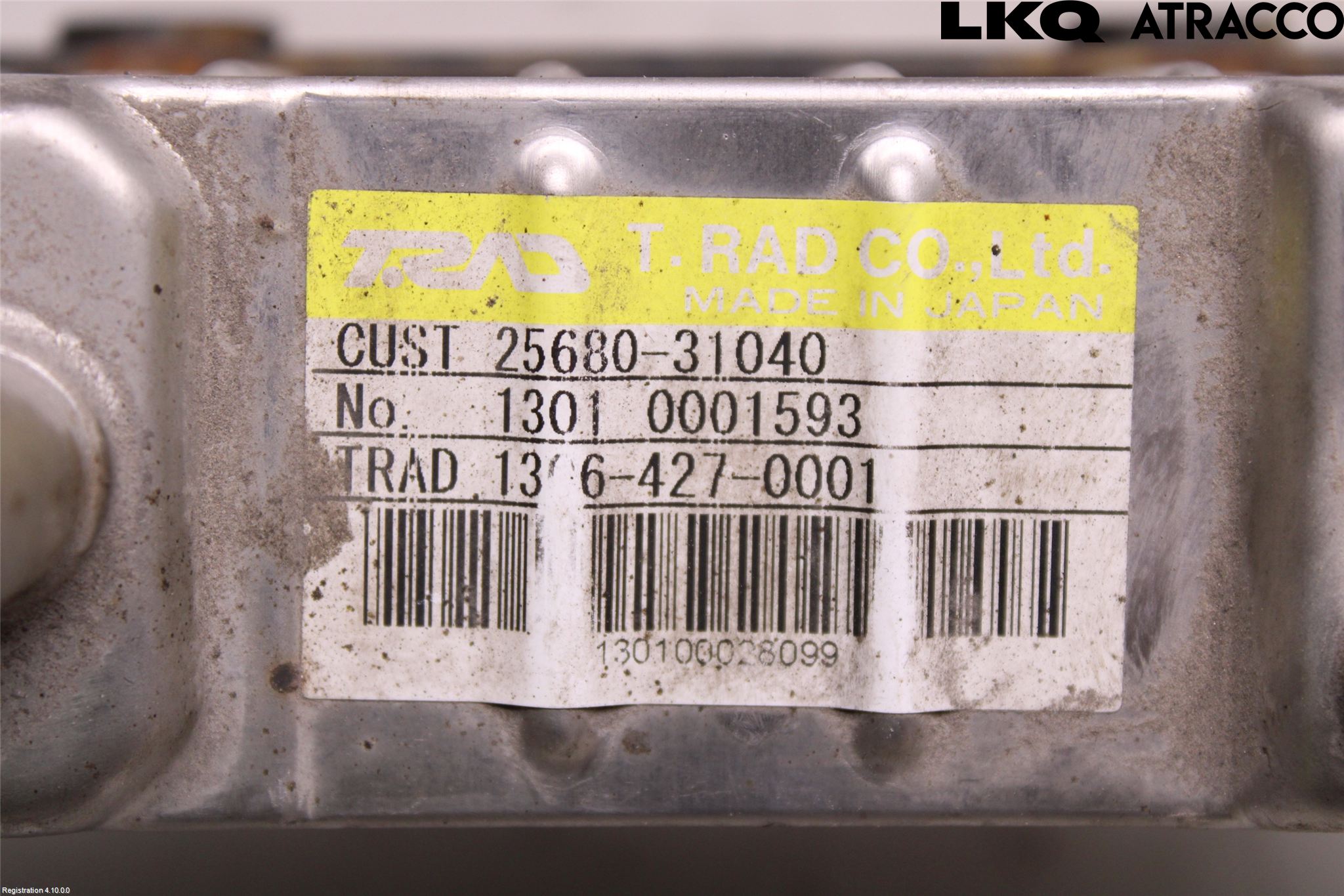 Lexus RX AL10 09-15 Avgaskylare