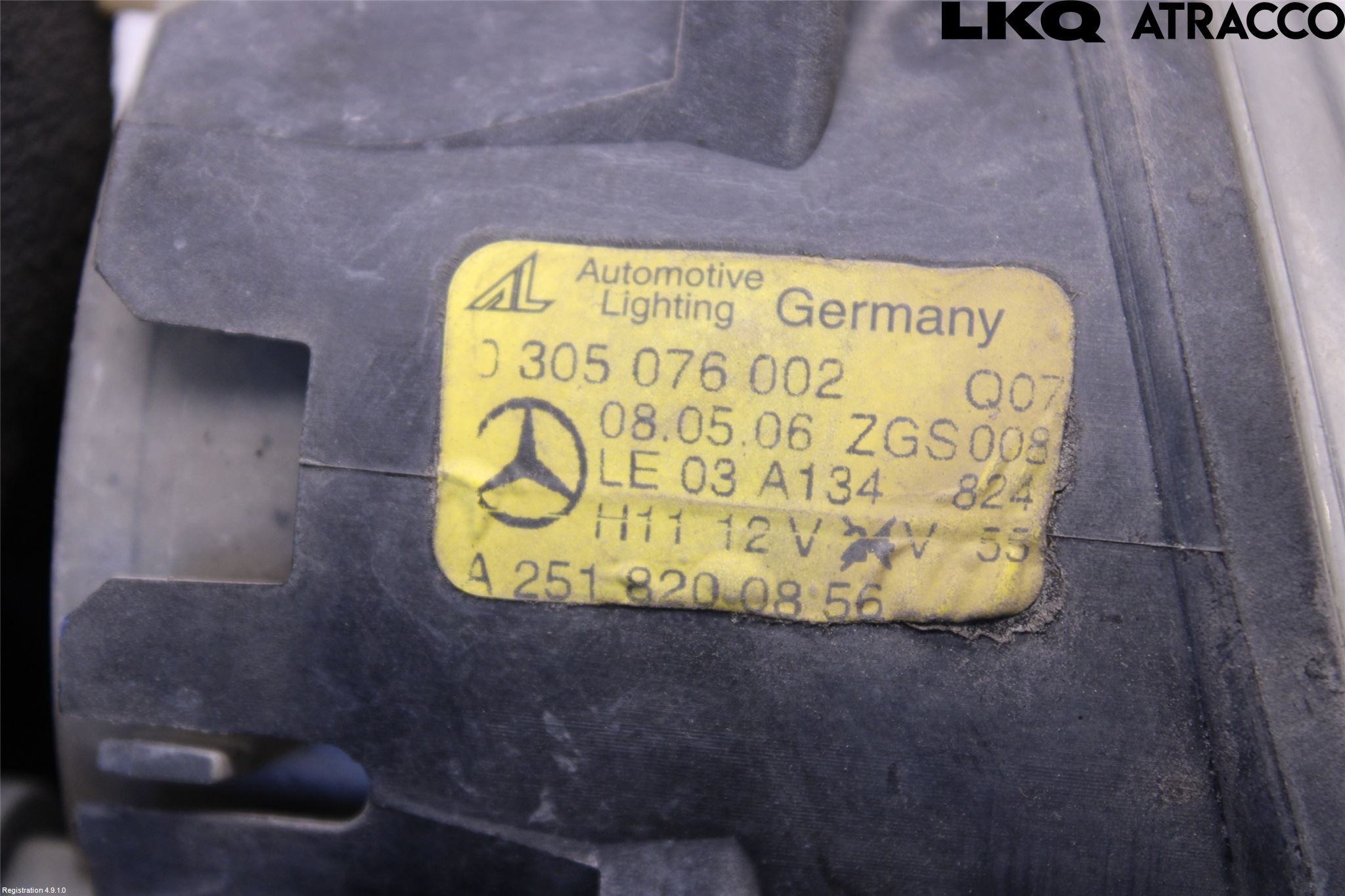 Mercedes-Benz MB S-KLASS (W221) 05-13 Dimljus-Varselljus Fram
