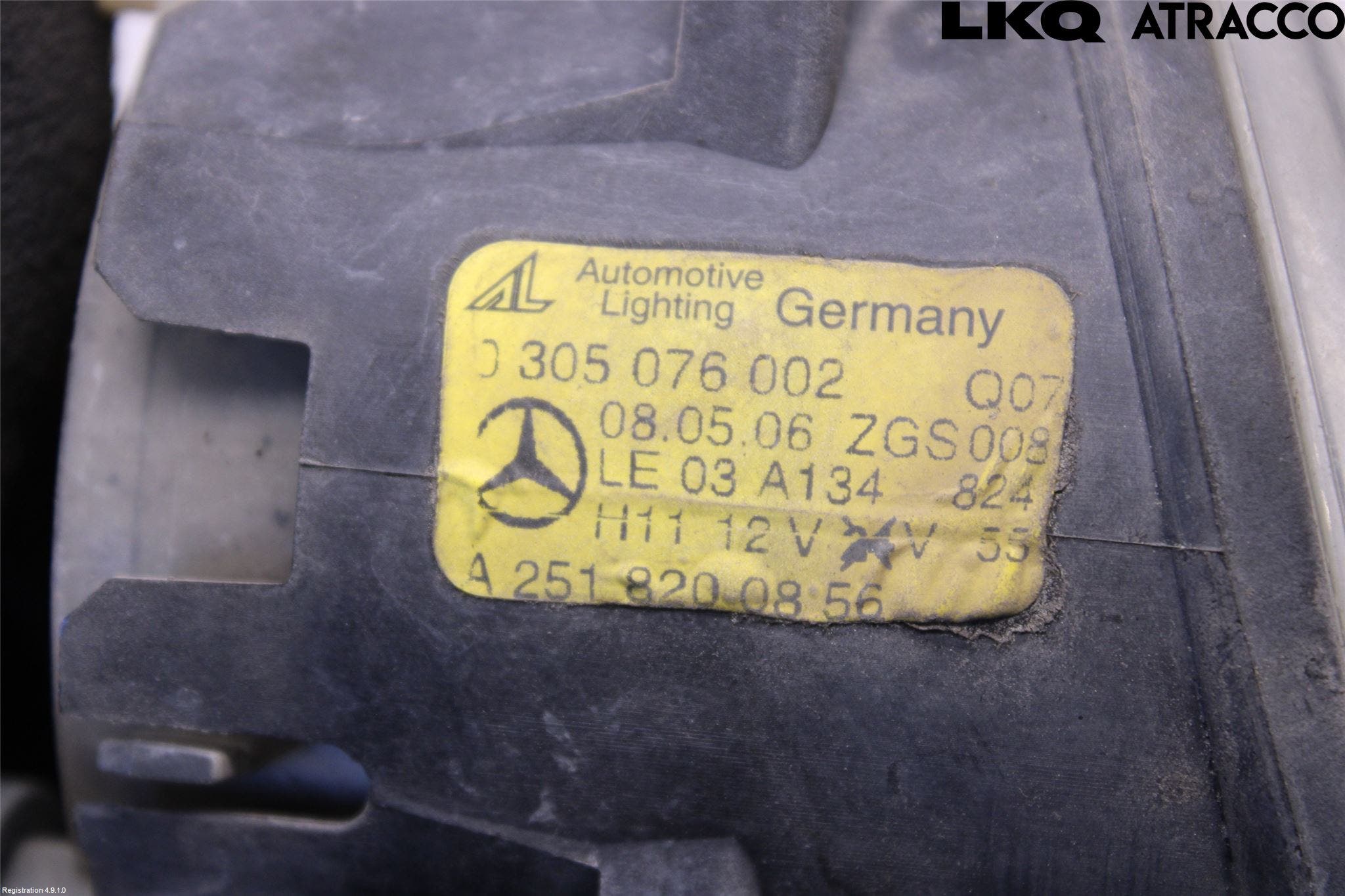 Mercedes-Benz MB S-KLASS (W221) 05-13 Dimljus-Varselljus Fram