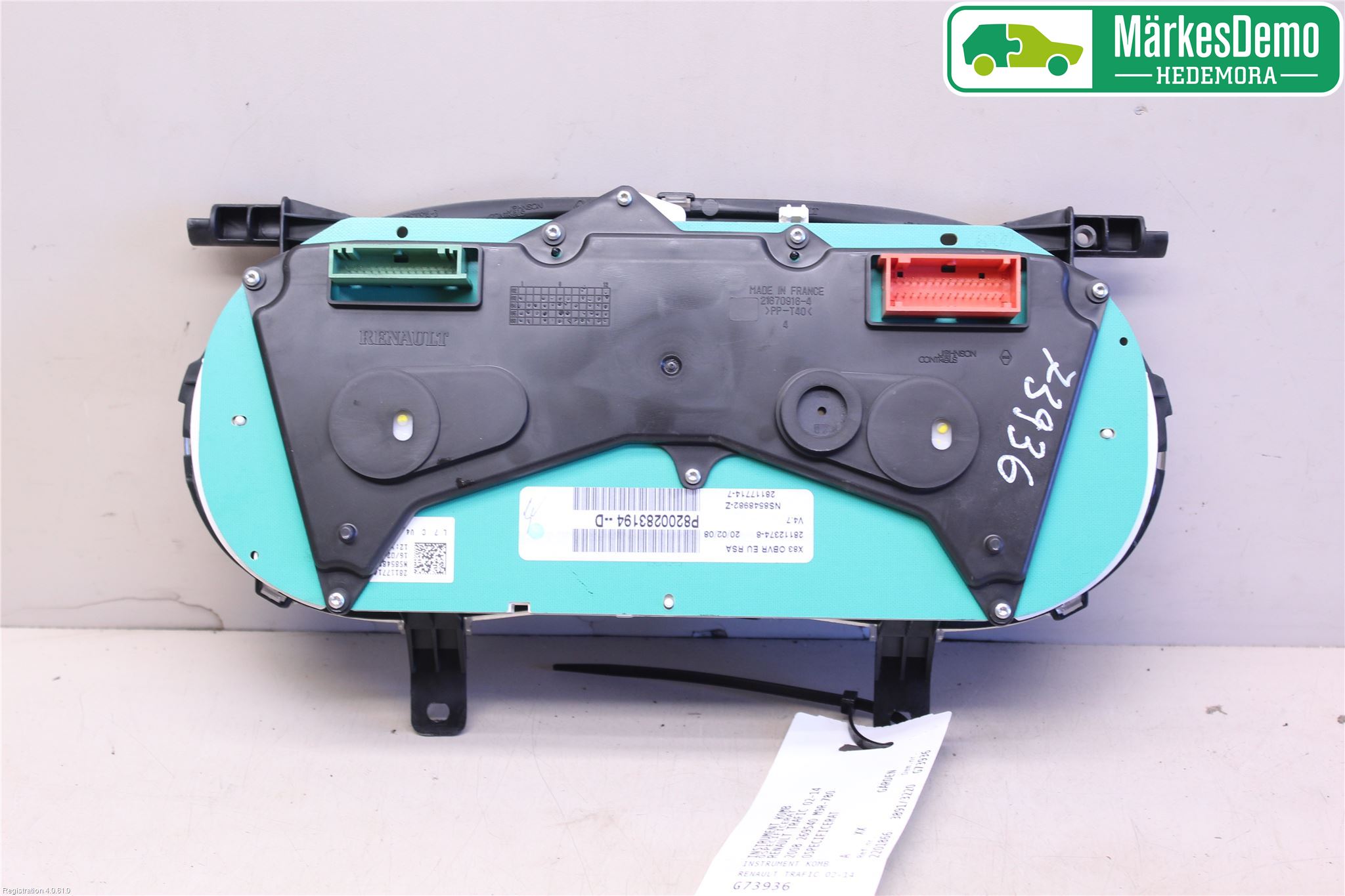 Renault TRAFIC   02-14 Instrument Komb