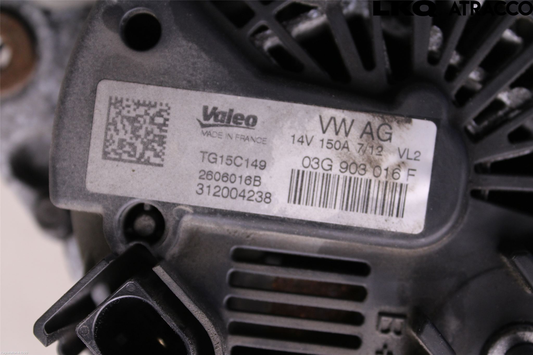 Audi Q5 09-16 Generator