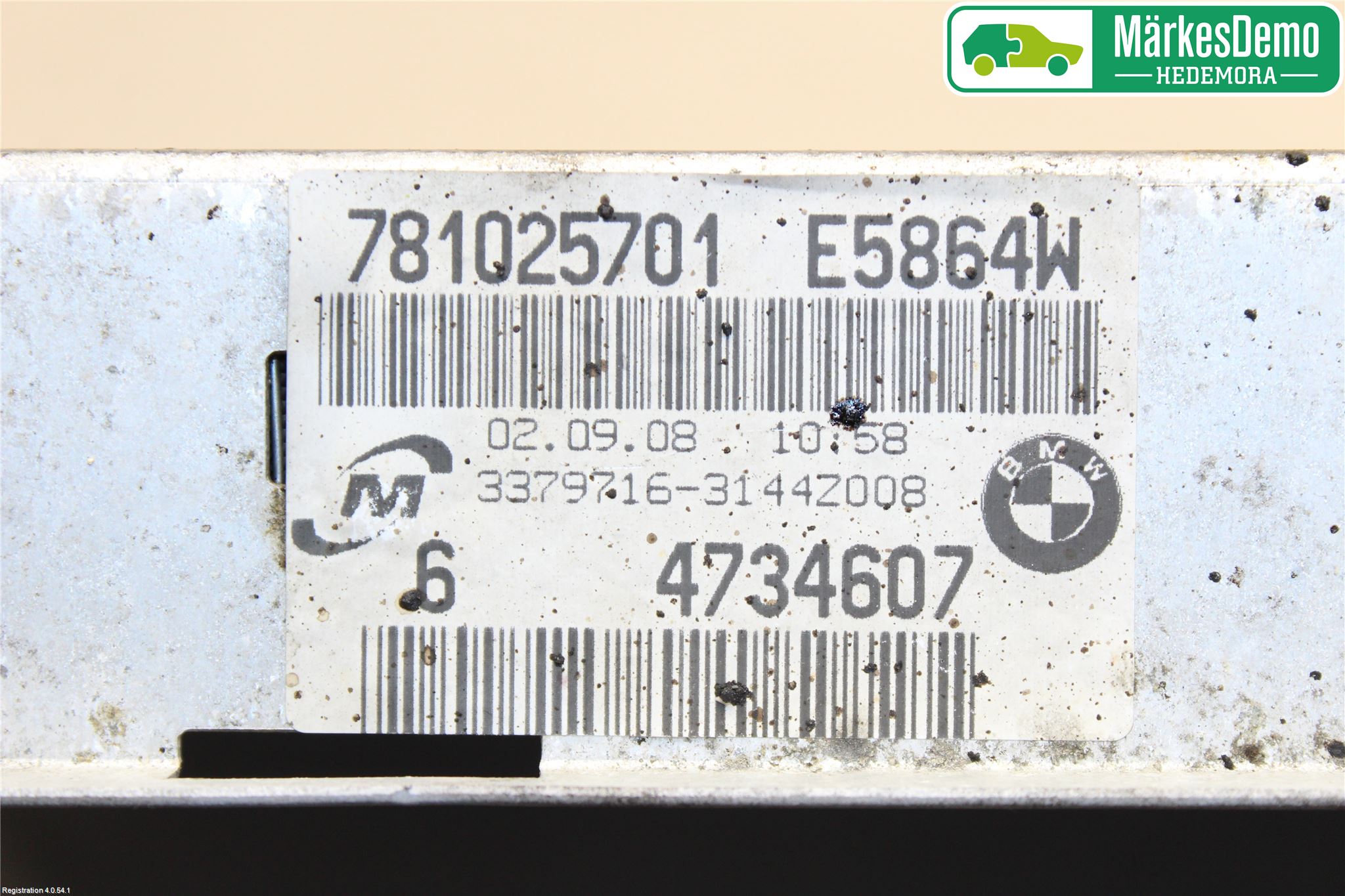 BMW 1 E87/81 5D/3D 03-11 Kylare Aut