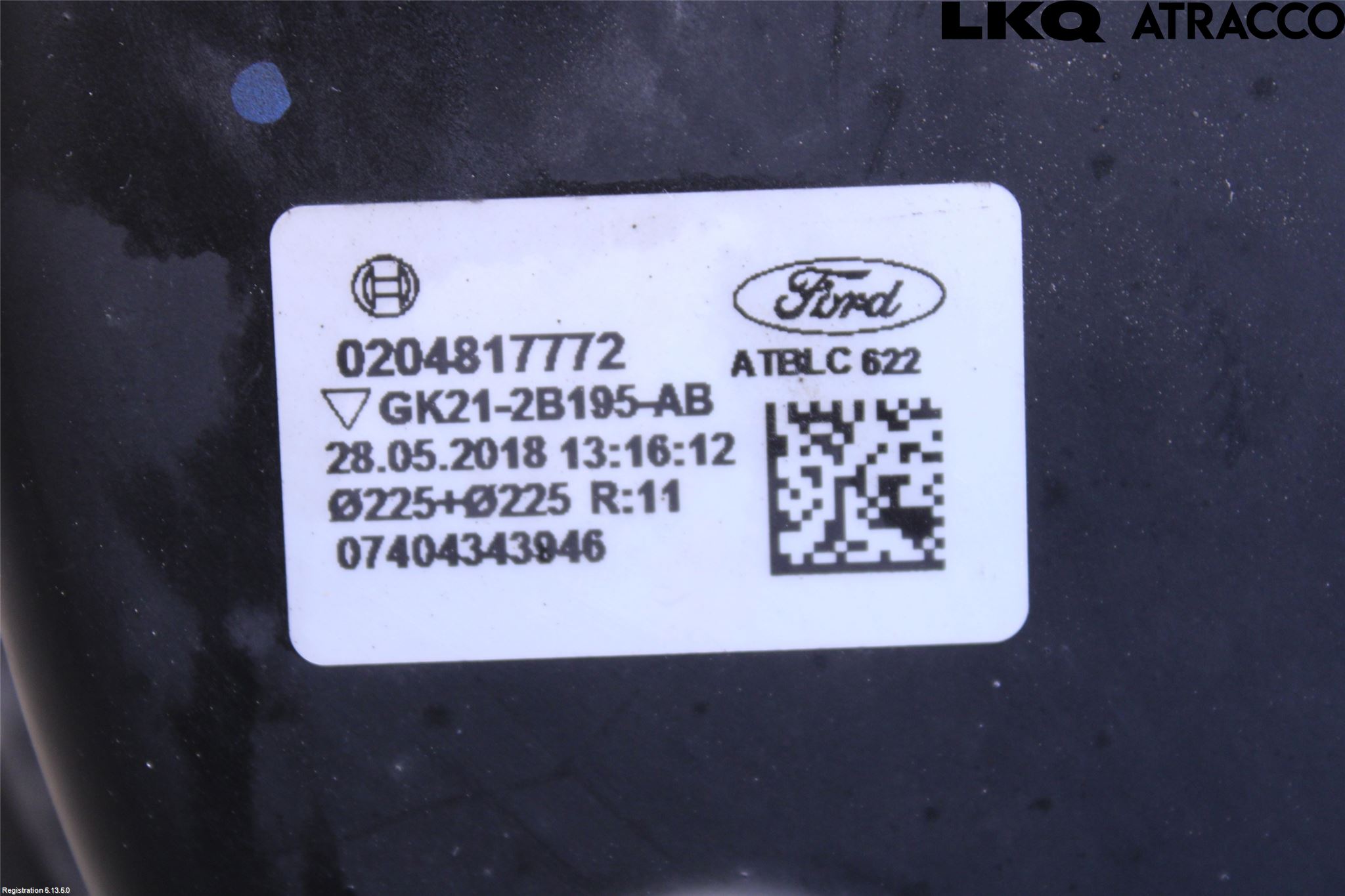 Ford TRANSIT SKÅP/BUSS 14-22 Bromsservo