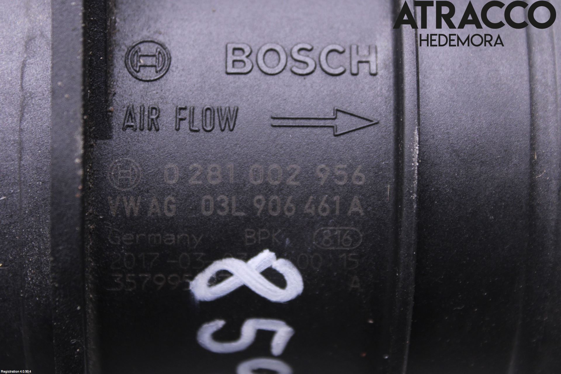 Audi A5 17- Injluftmassamätare
