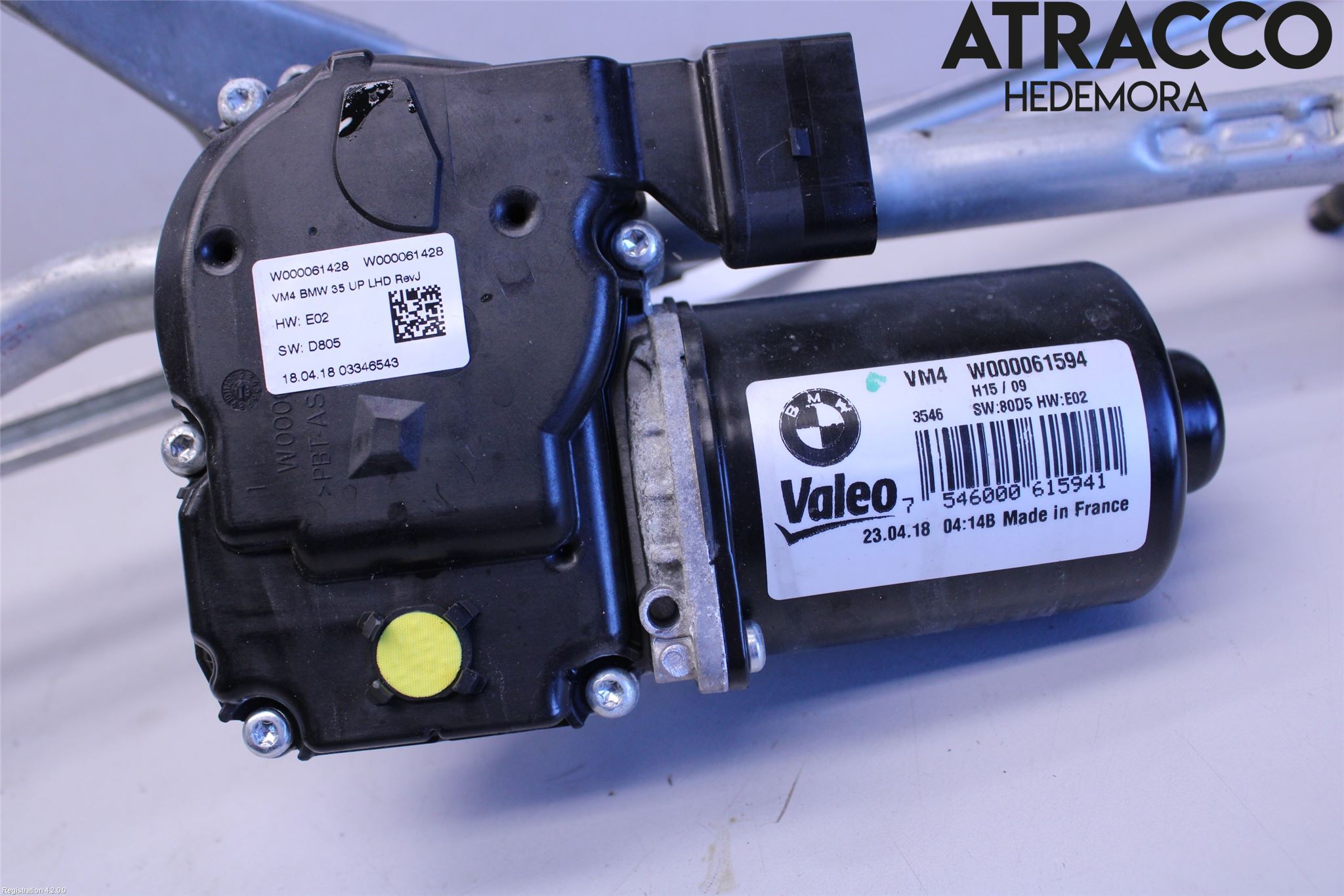 BMW 7 G11/G12 15-22 Torkarmotor Vindruta