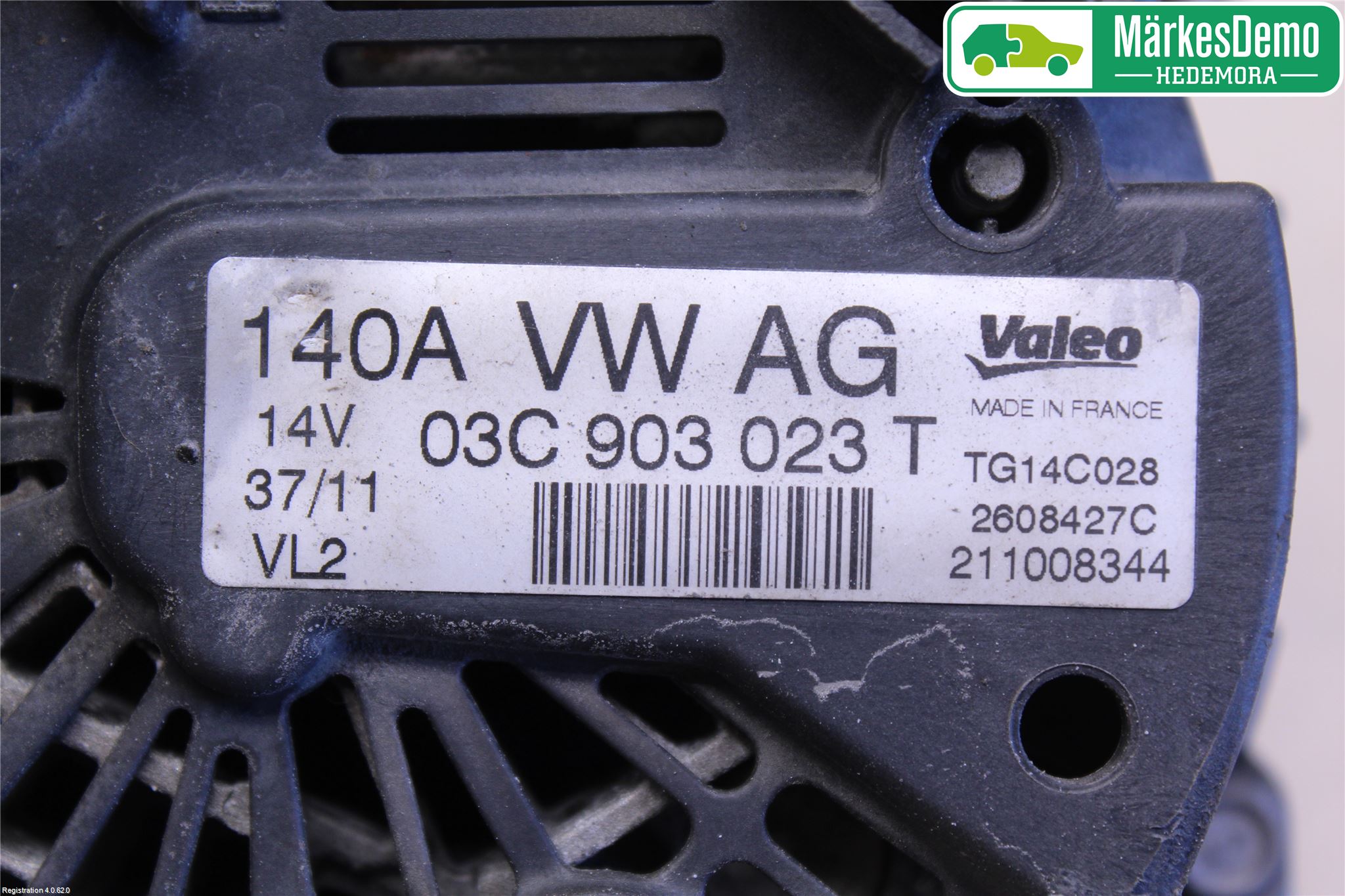 Volkswagen VW PASSAT 11-14 Generator