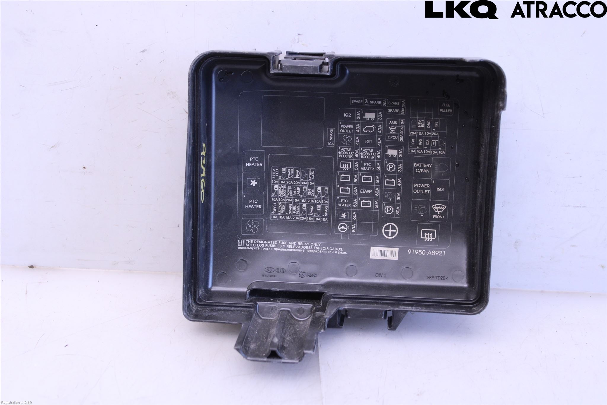 Kia OPTIMA 16-20 Säkringsdosa-Elcentral Lock