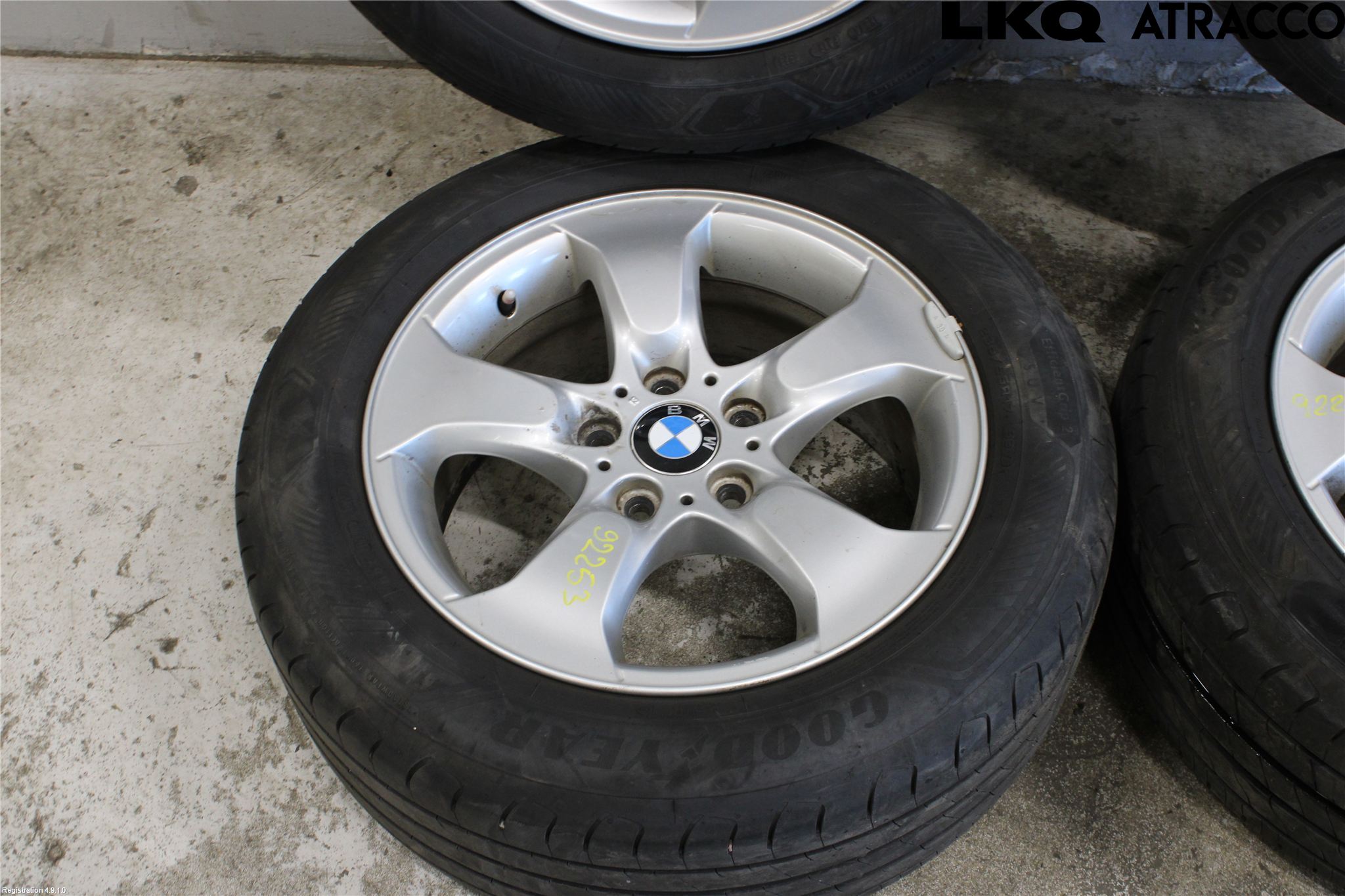 BMW X3 E83     03-10 Sommardäck Alumfälg 4St