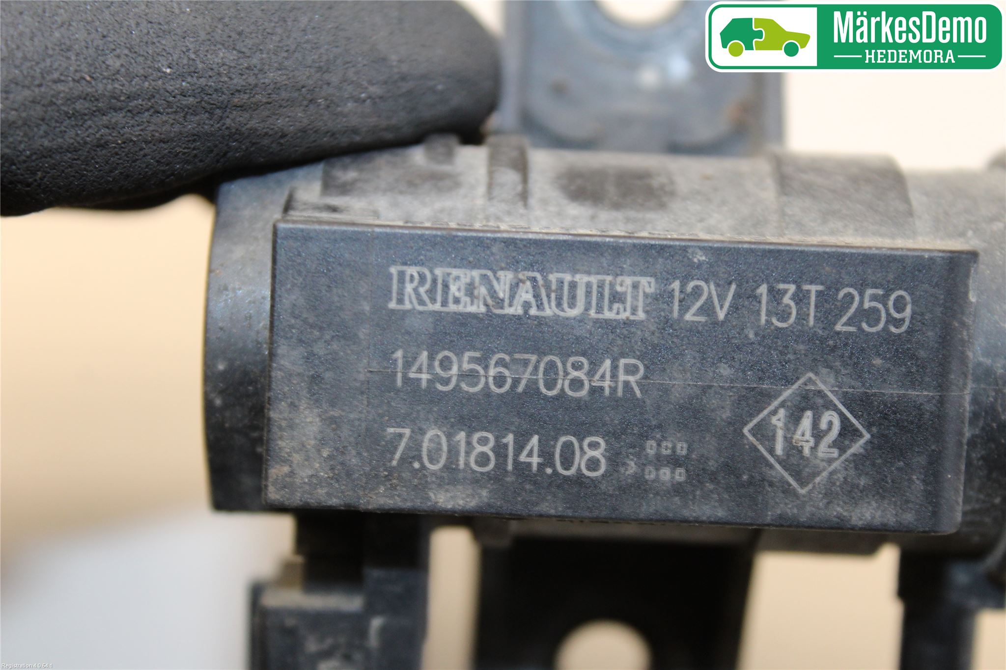 Dacia SANDERO/STEPWAY 13-20 Magnetventil Laddtryck