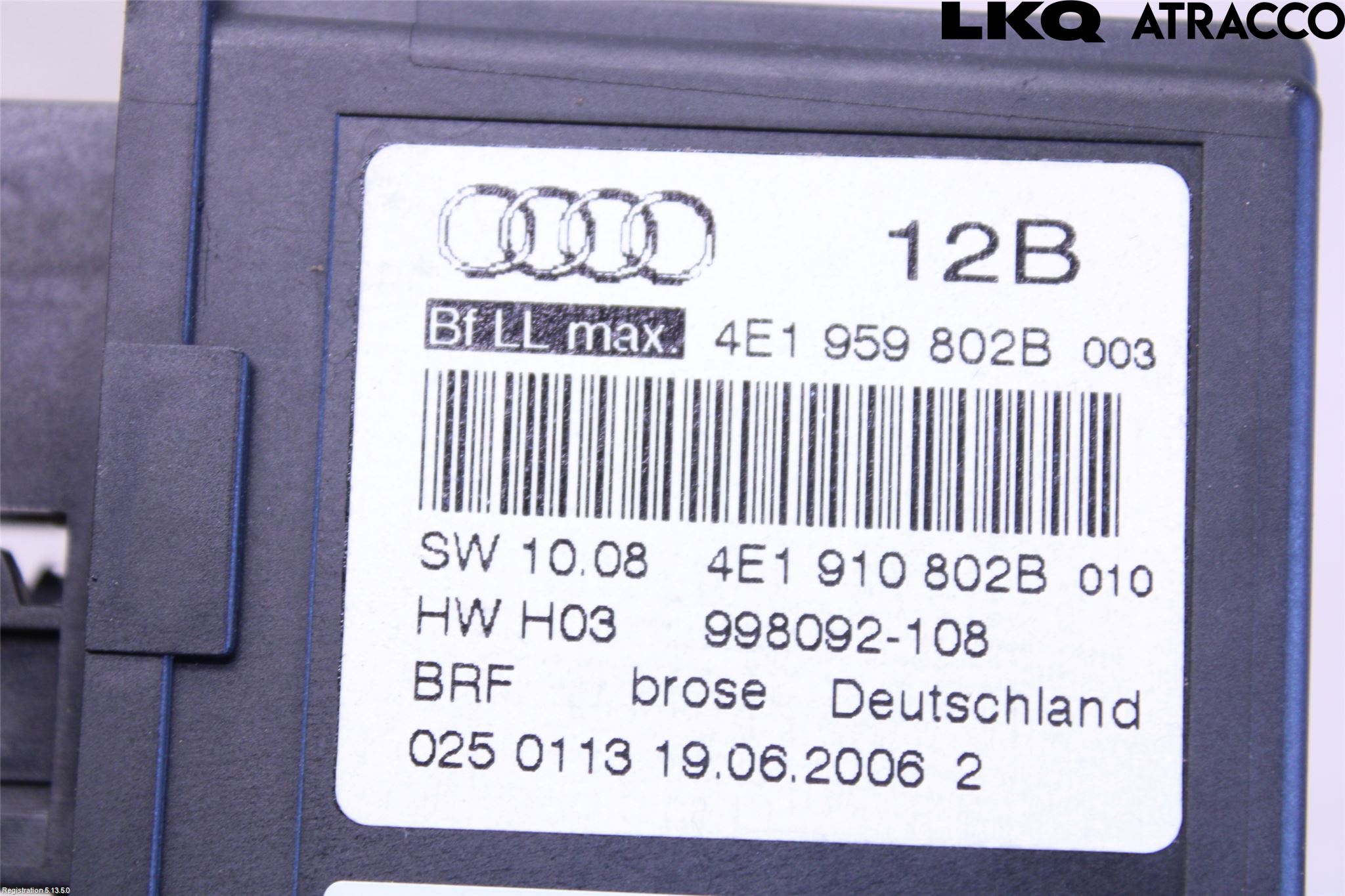 Audi A6/S6     05-11 Fönsterhissmotor
