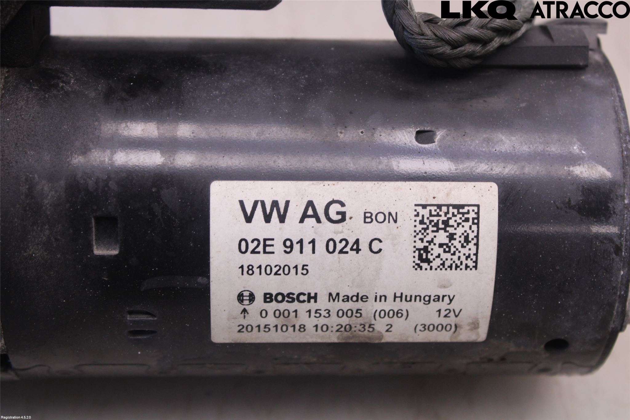Volkswagen VW TIGUAN 07-16 Startmotor Diesel