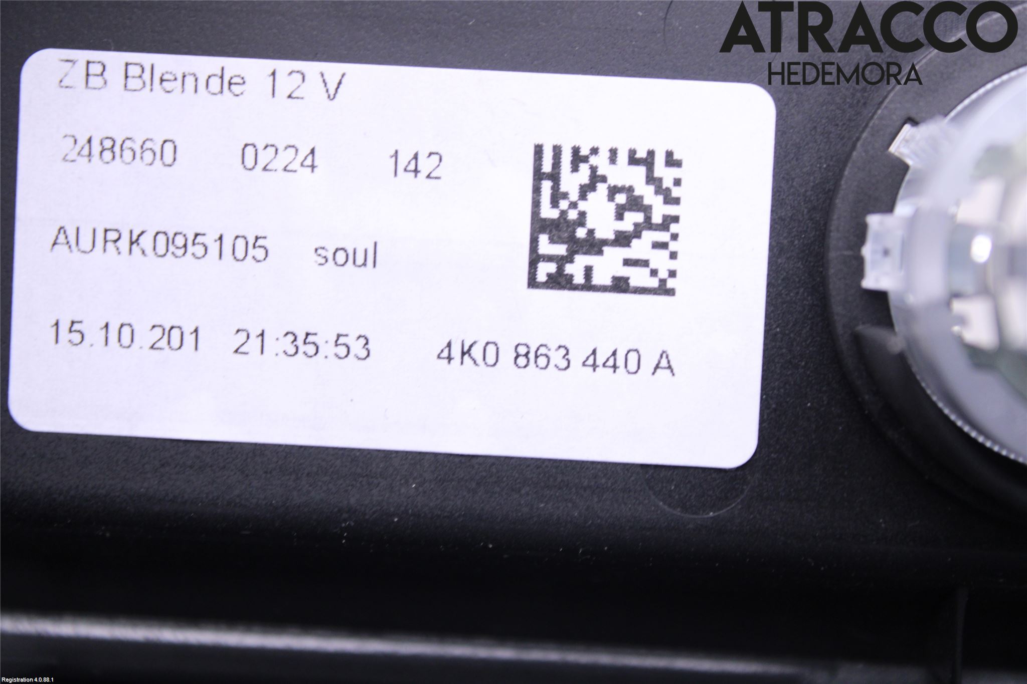 Audi A6 F2/C8 19- Inr Tunnelfack