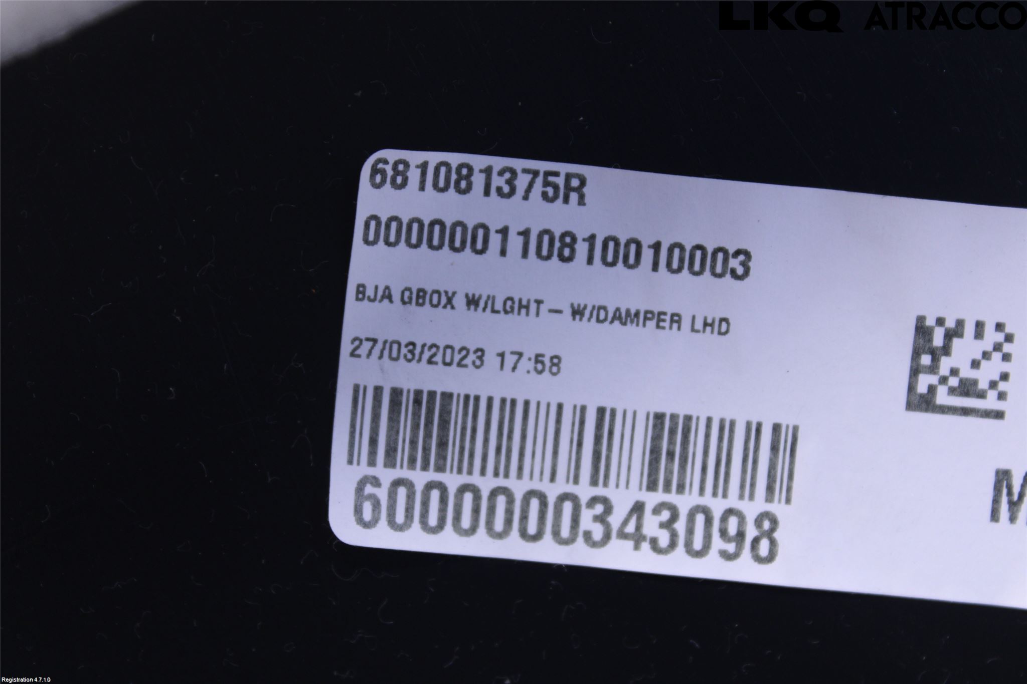Renault CLIO/E-TECH V 20- Handskfack