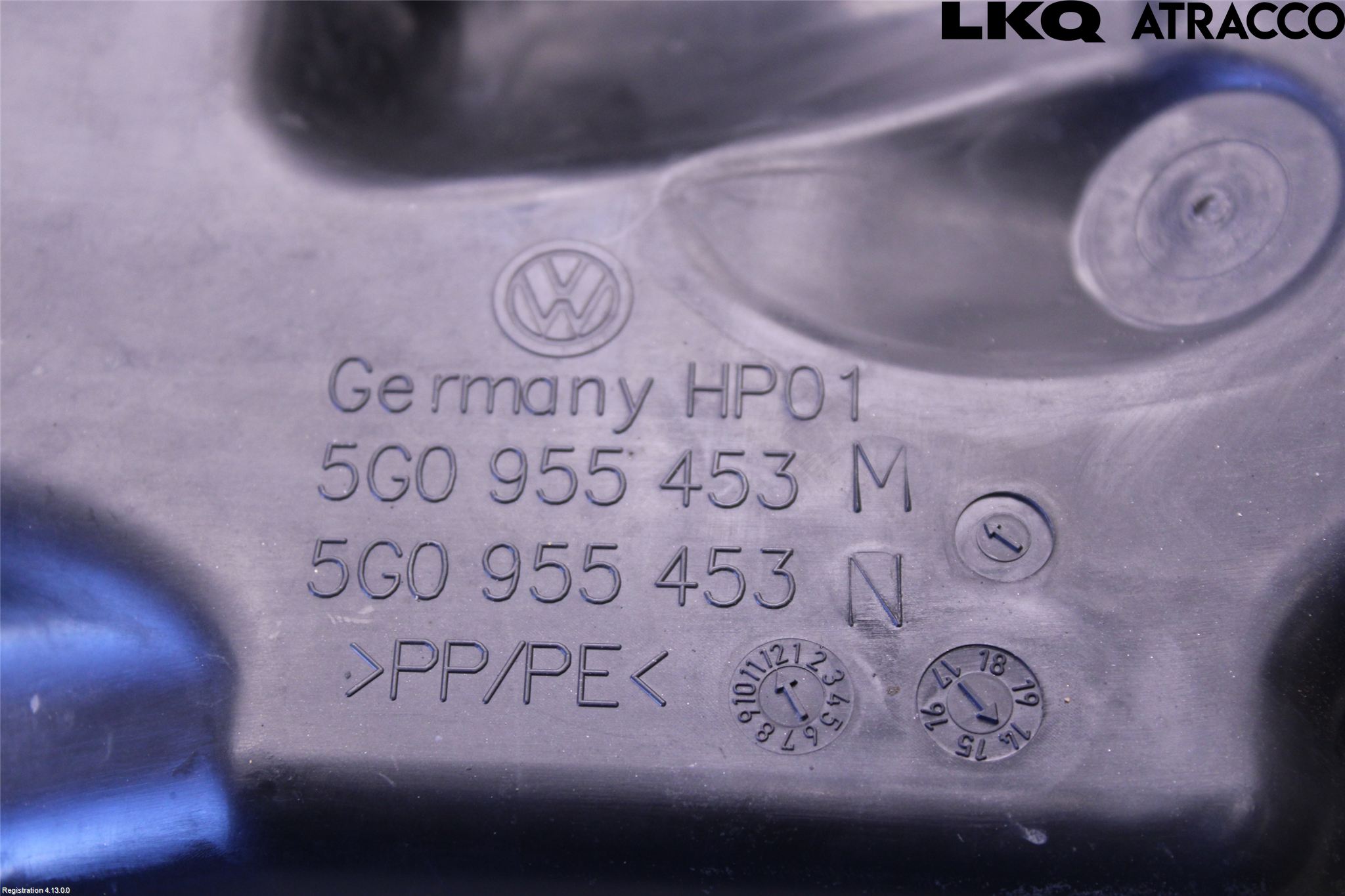 Volkswagen VW GOLF / E-GOLF VII 13-20 Spolartank Vindruta-Strål