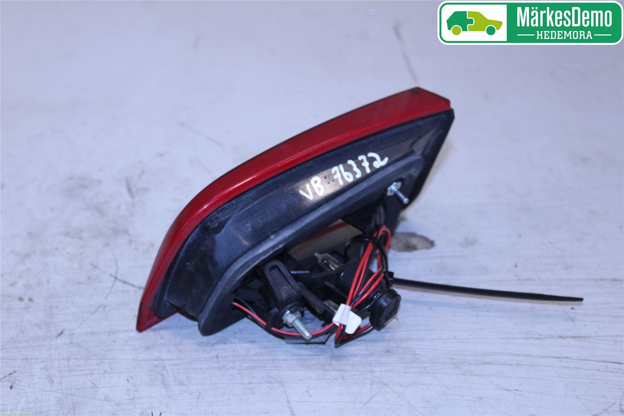 Volvo S60 11-13 Bakljus Lucka Vä