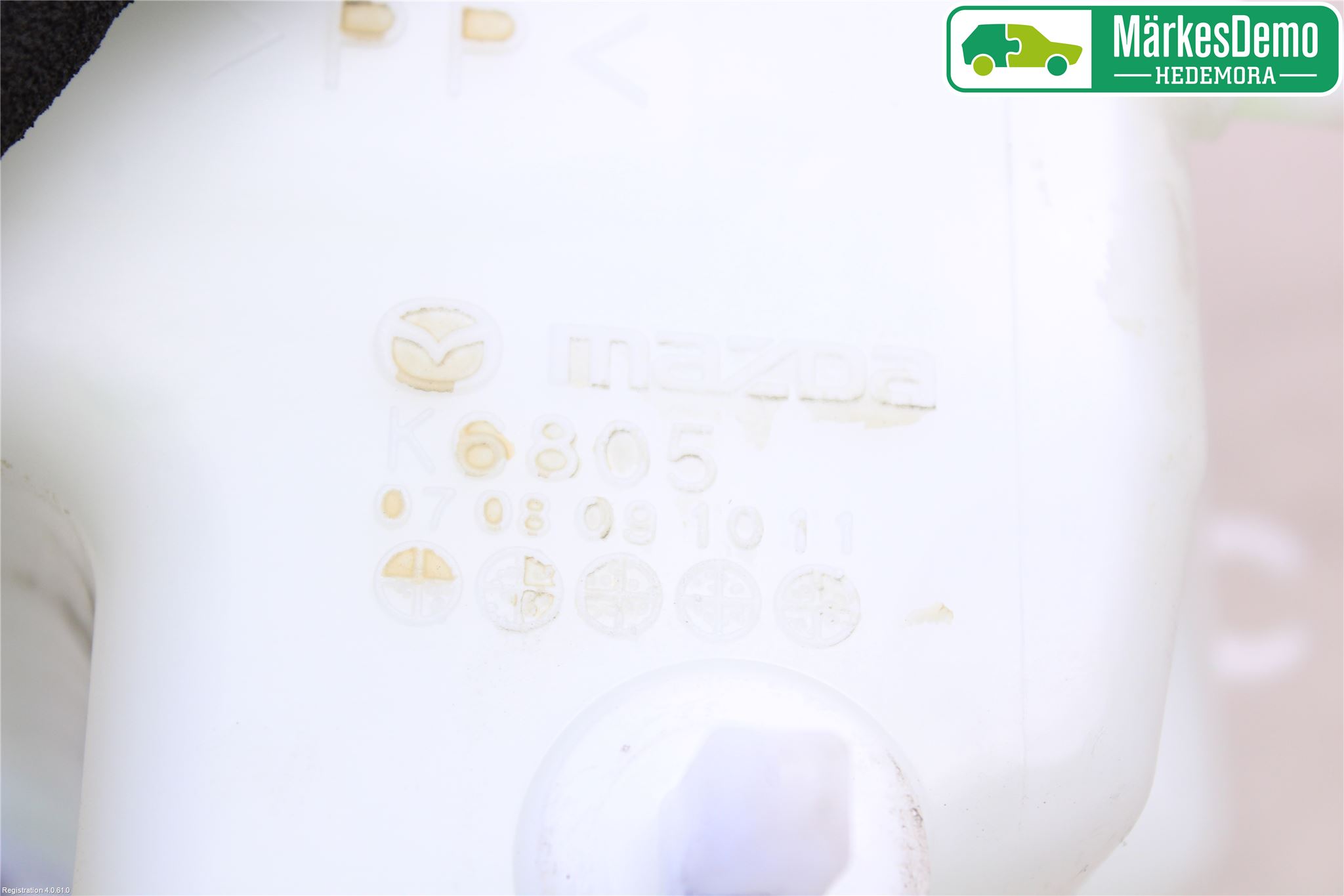 Mazda 2 (DE) 08-15 Expansionstank