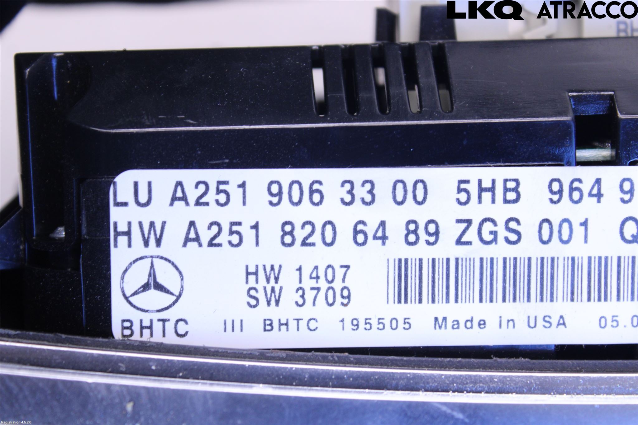 Mercedes-Benz MB R-KLASS (W251) 05-13 Ac Styrenhet Ac Manöveren