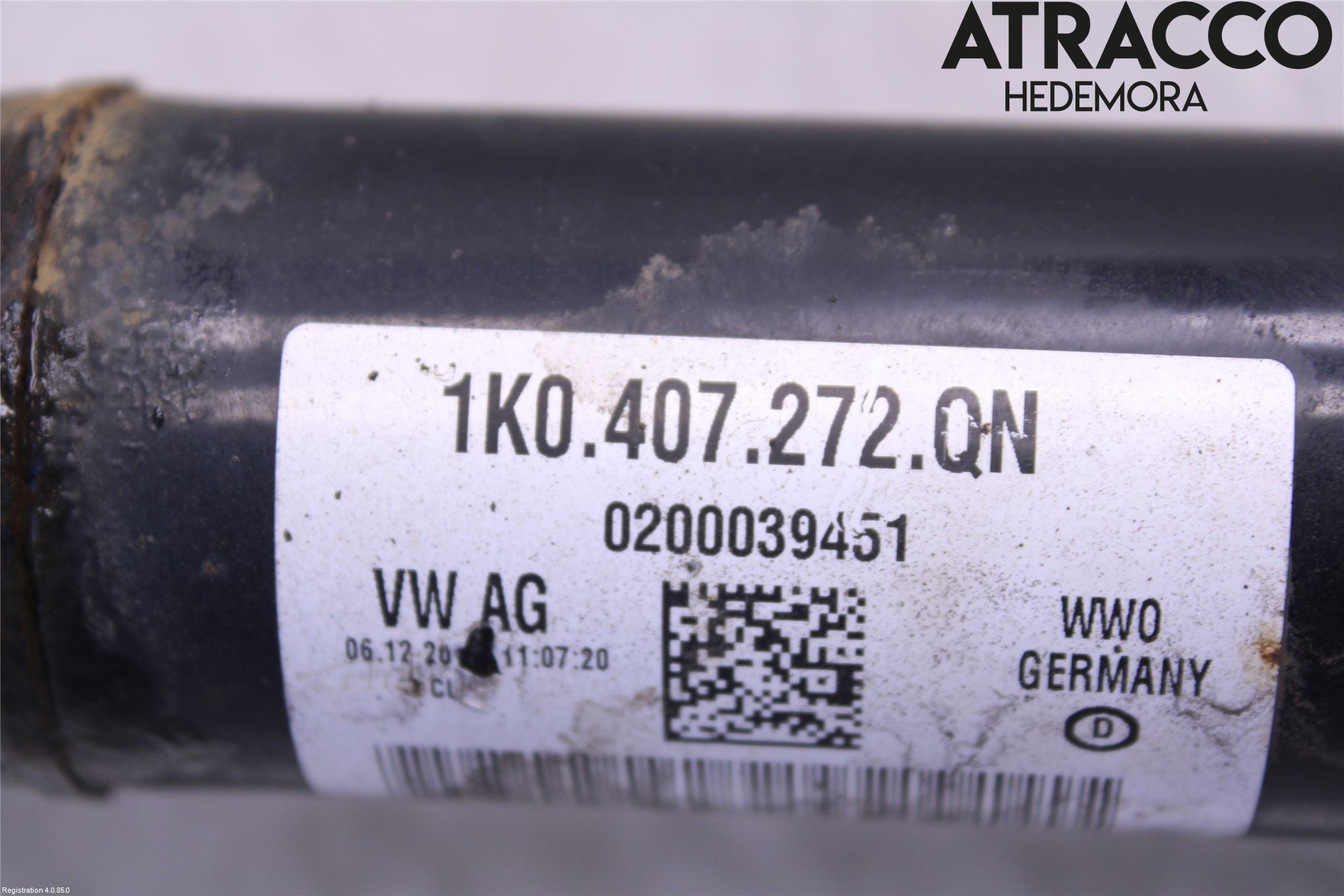 Volkswagen VW GOLF / E-GOLF VII 13-20 Drivaxel Fram Höger