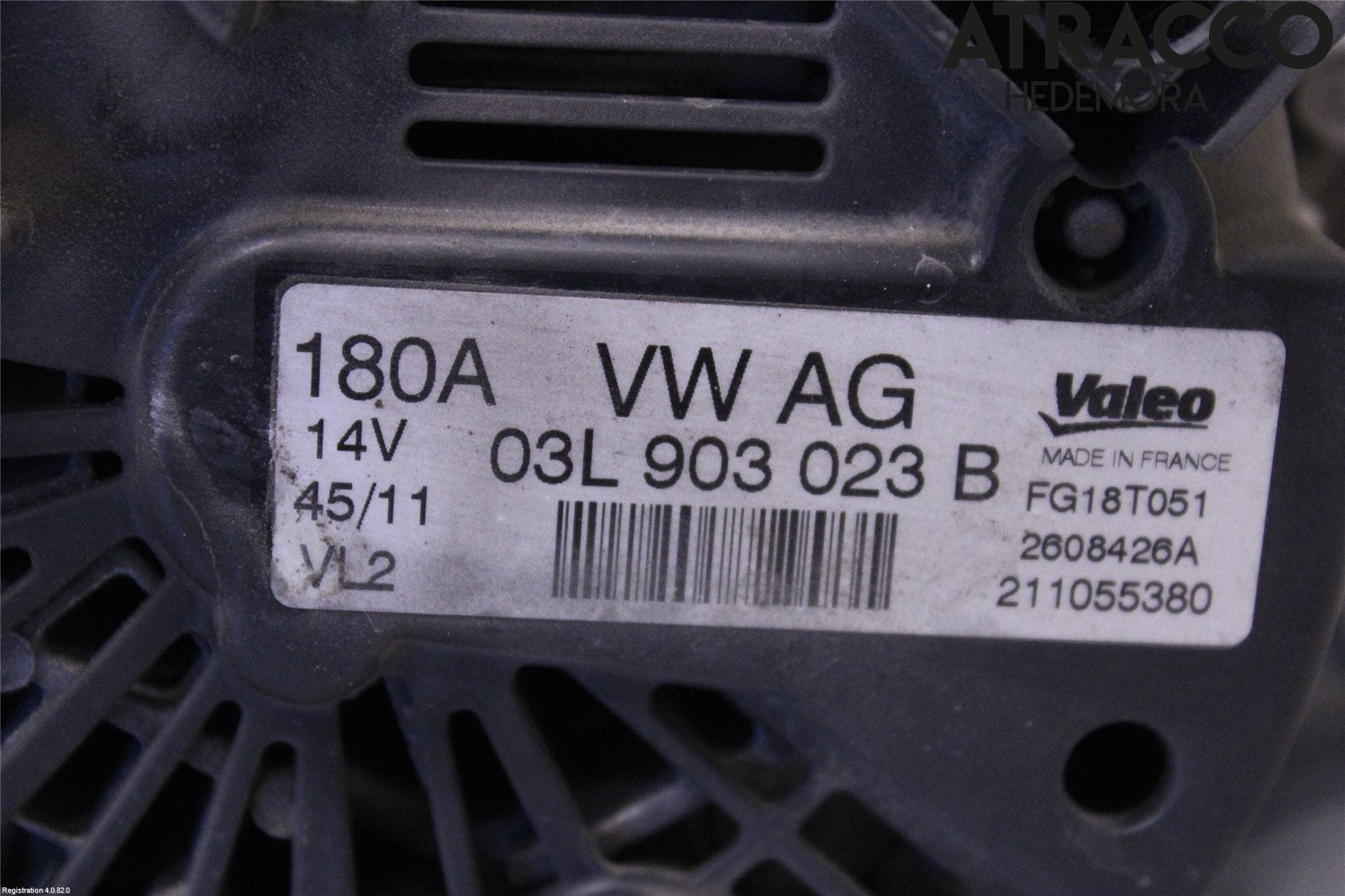 Volkswagen VW PASSAT 11-14 Generator