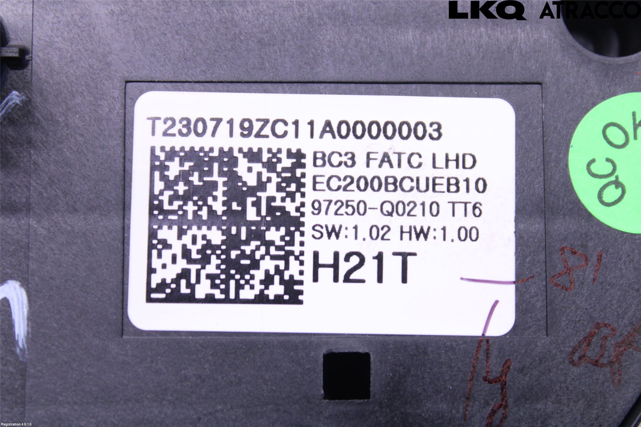 Hyundai BAYON BC3 21- Ac Styrenhet Ac Manöveren