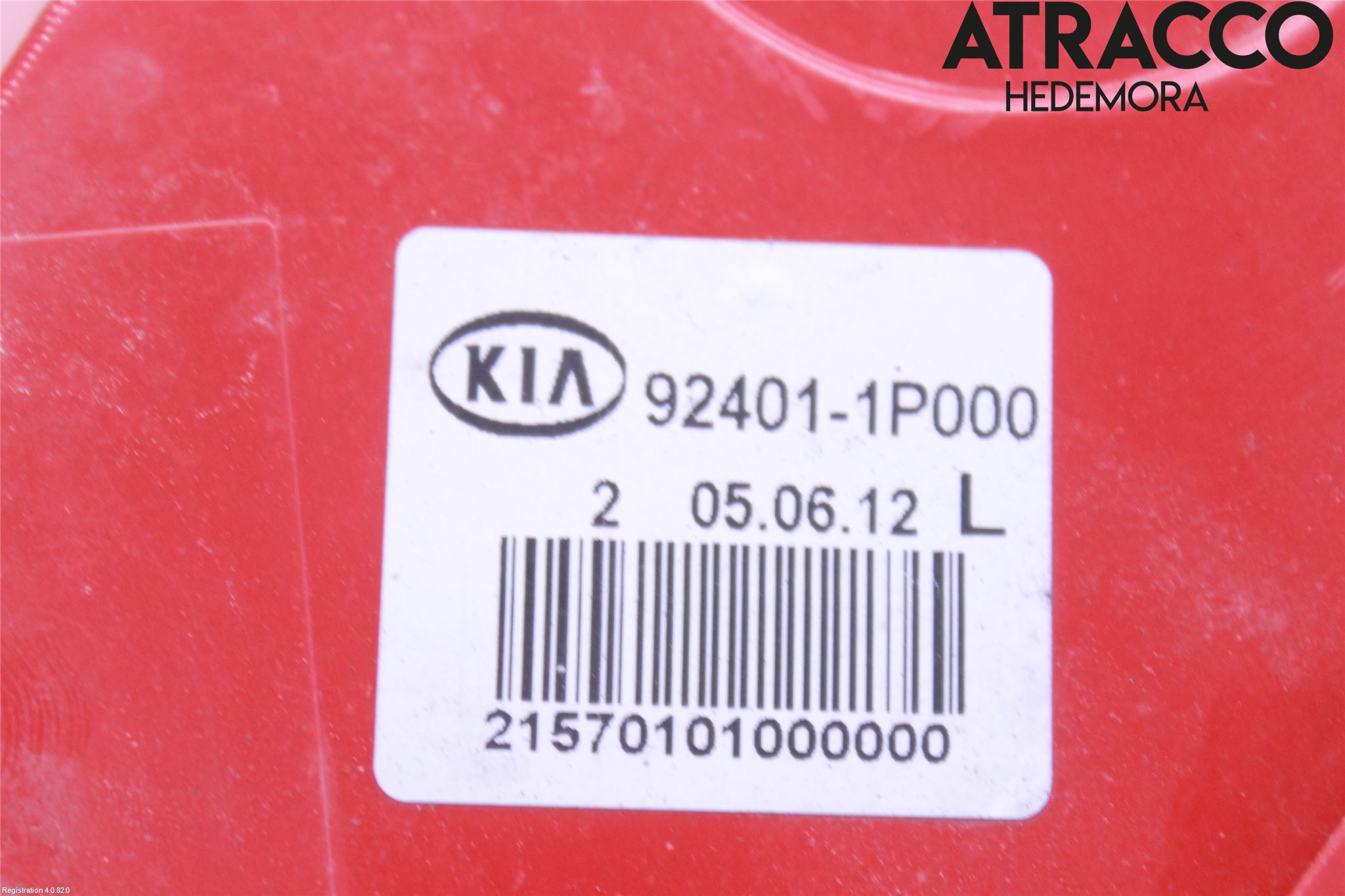 Kia VENGA 10-19 Bakljus Vänster