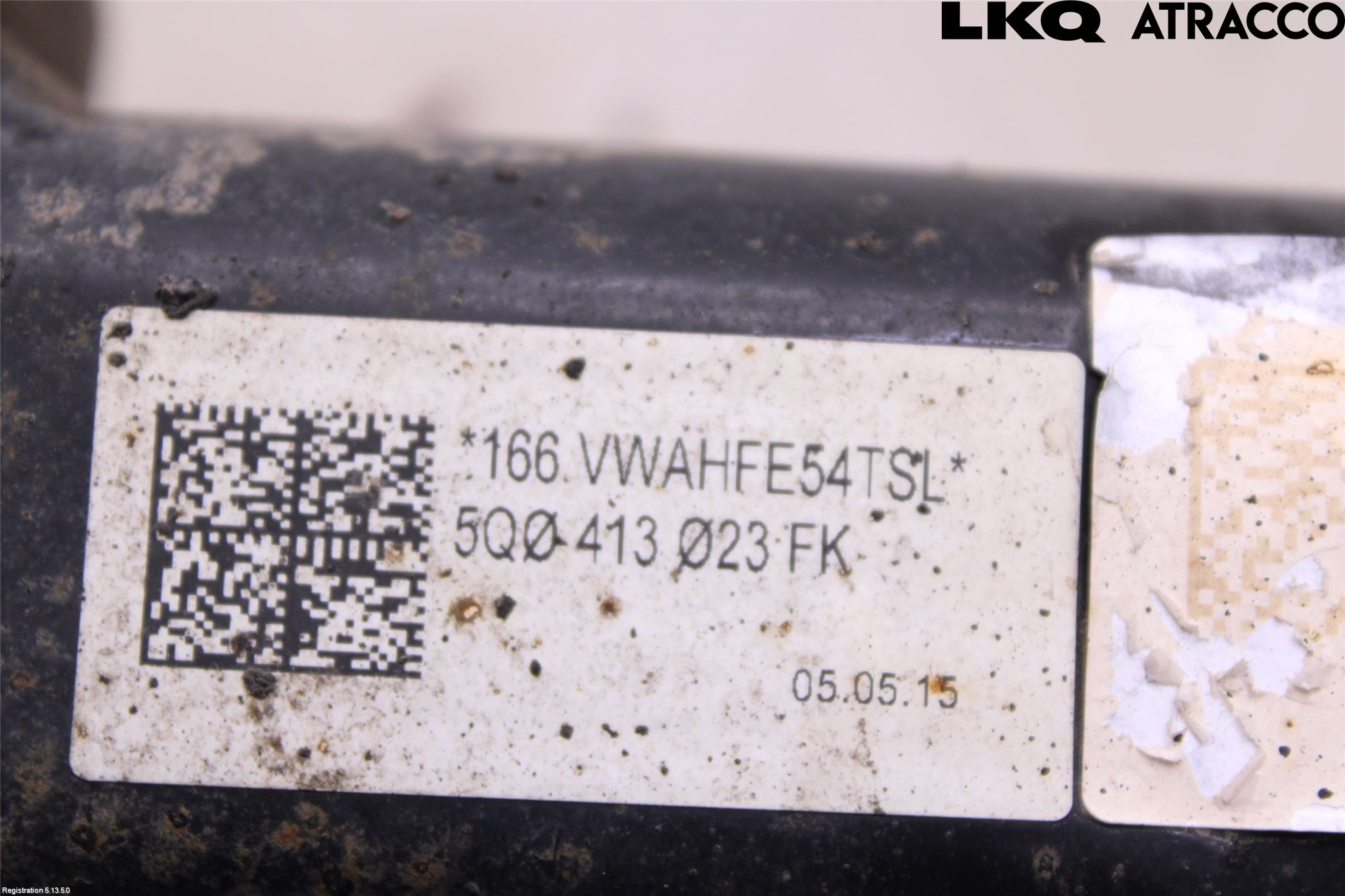 Volkswagen VW GOLF / E-GOLF VII 13-20 Fjäderben Fram Höger